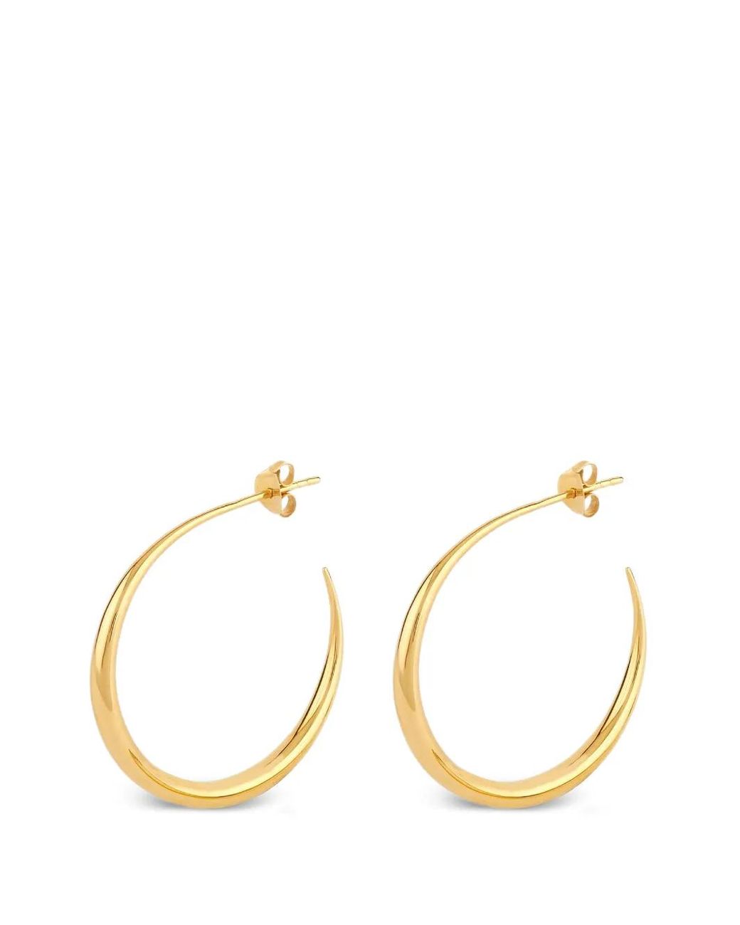 Dinny Hall Metallic Signature Hera Hoop Earrings