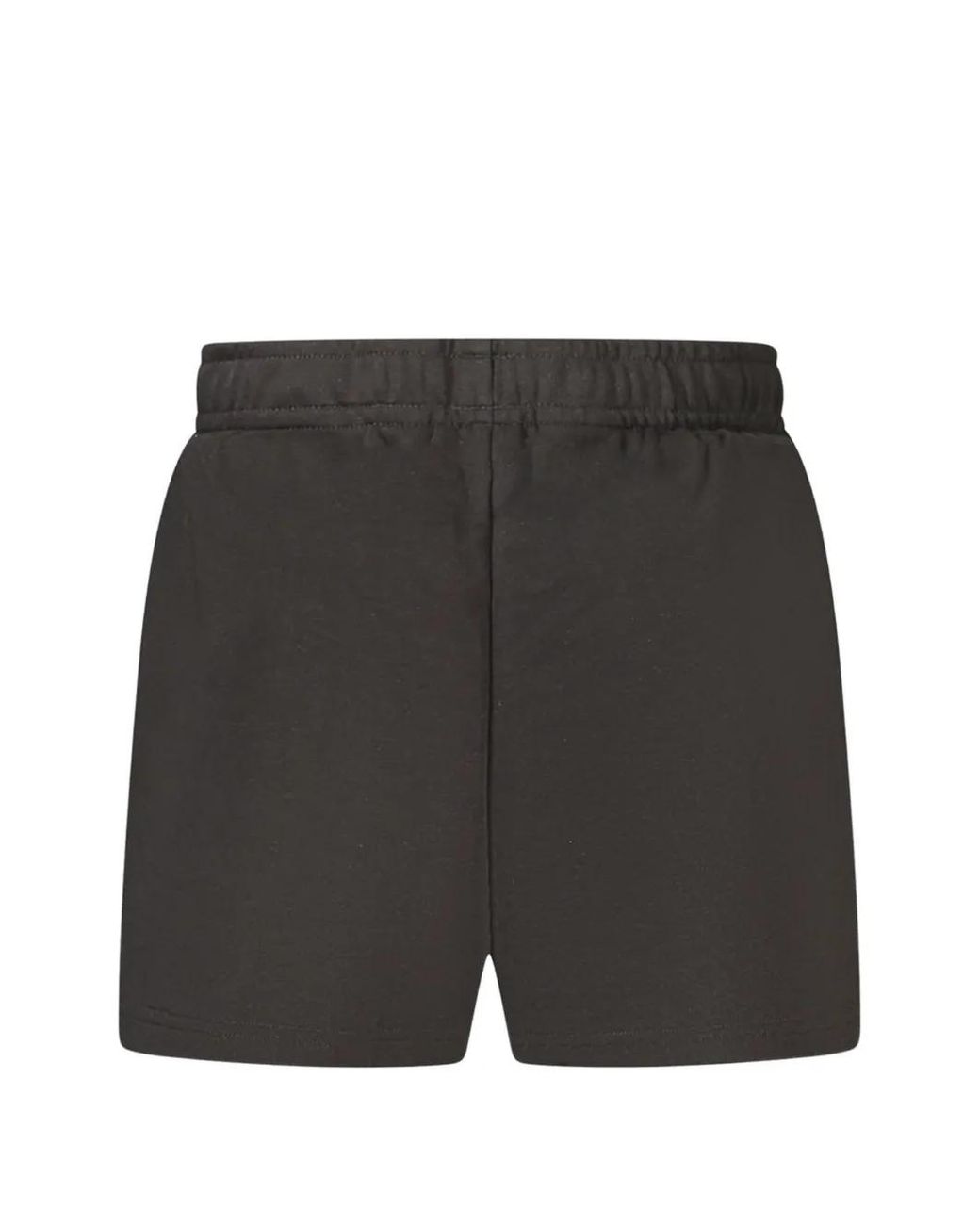 Fila Black Short Élastiqué À Patch Logo