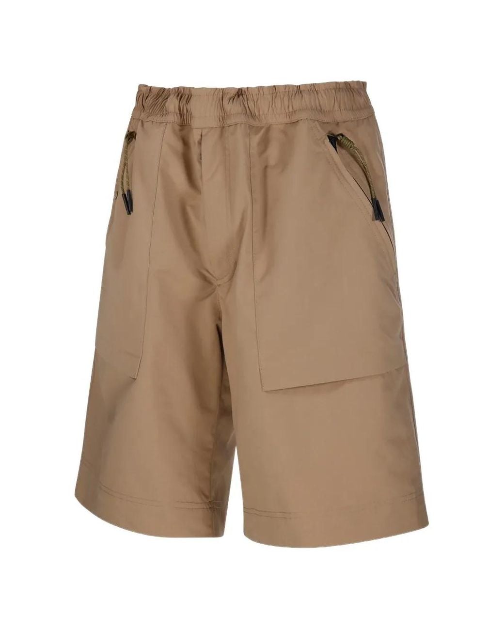 Moncler Natural Patch Pocket Shorts
