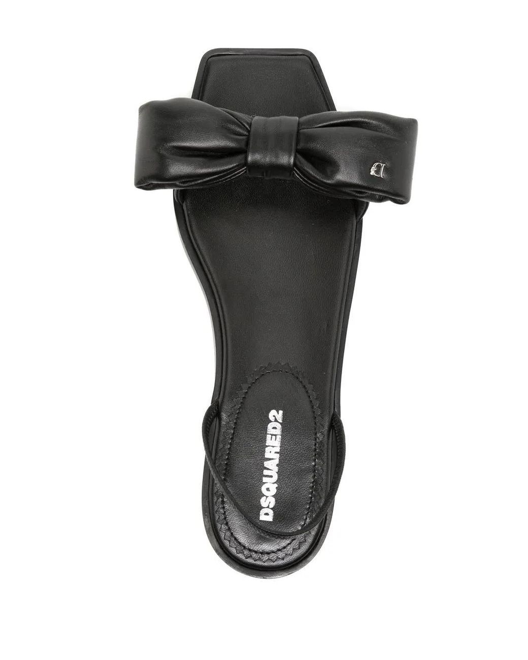 DSquared² Multicolor Pantoletten Mit Schleife