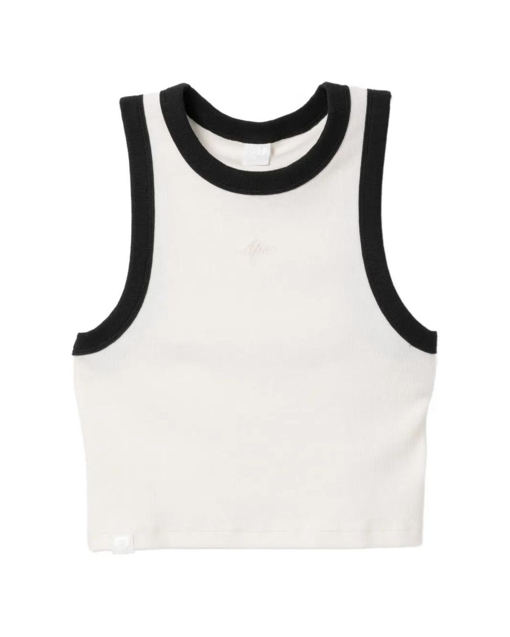 AAPE BY A BATHING AP Black Logo Tank Top