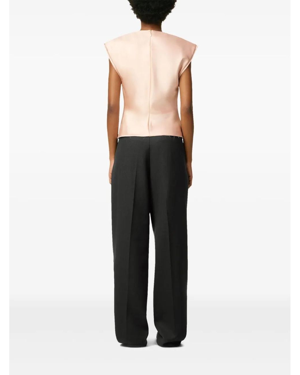 AMI Grote Wollen Broek in het Black