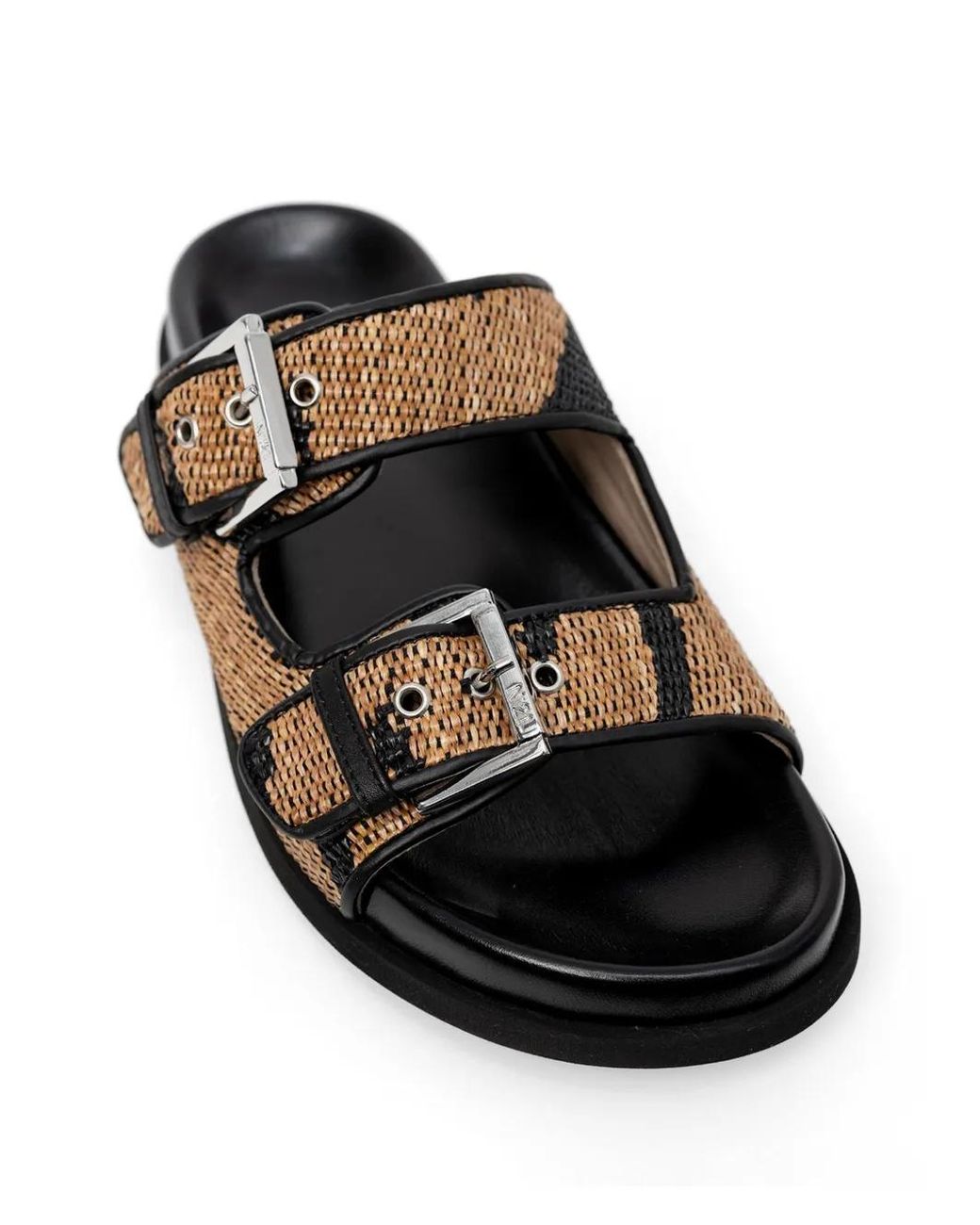 N°21 White Buckle Strap Sandals