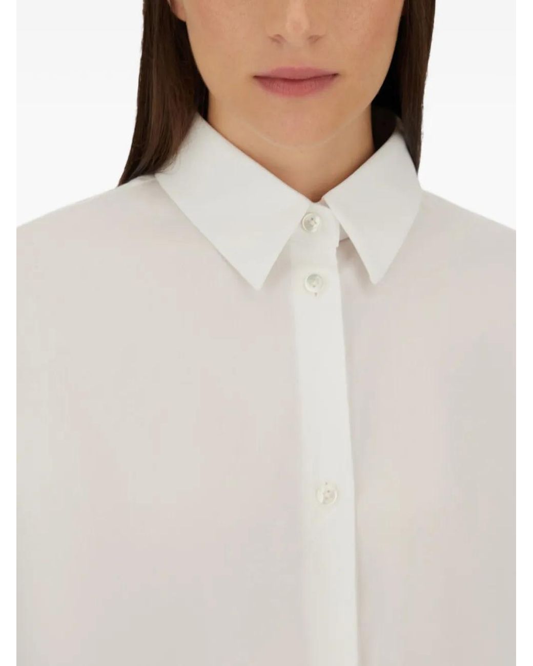 Herno White Poplin Shirt