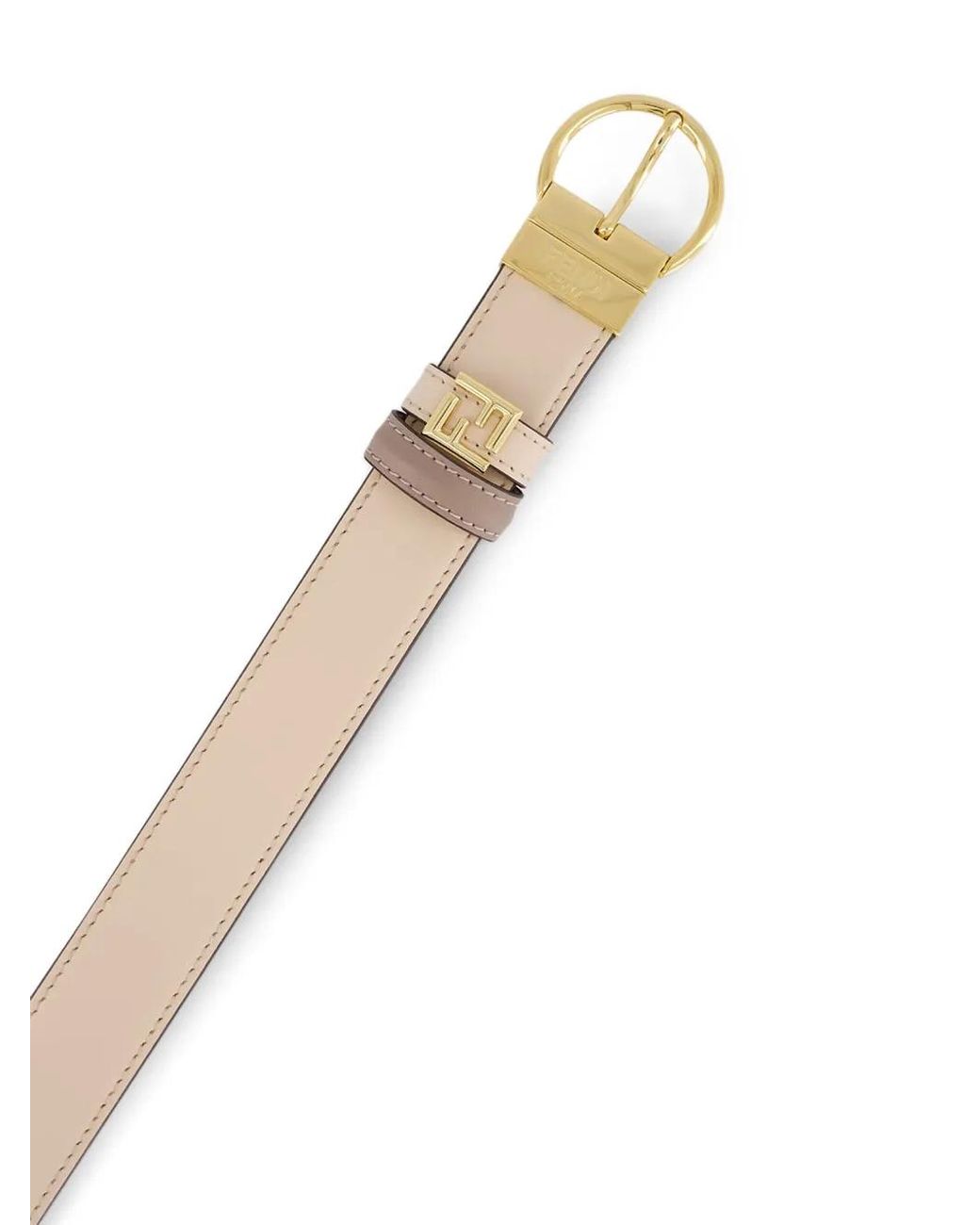 Fendi Pink Leather Belt