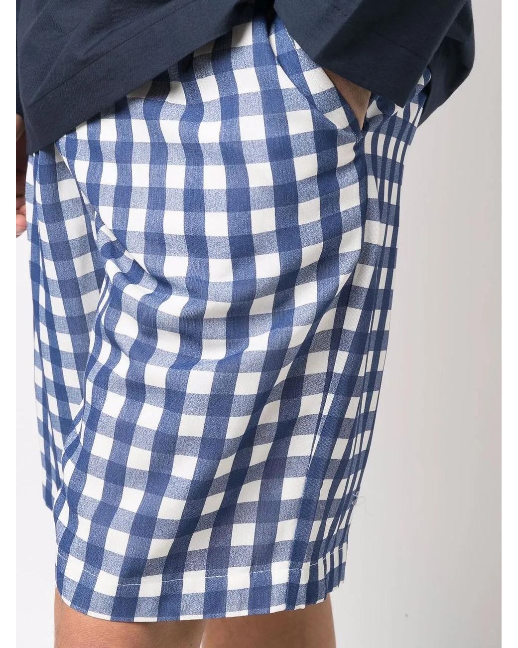 Jacquemus Navy Blue Le Short Gelati Bermuda Shorts for men