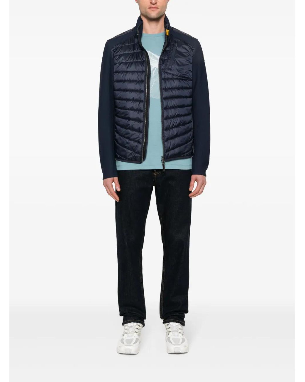 Parajumpers Blue Jayden Padded Jacket for men