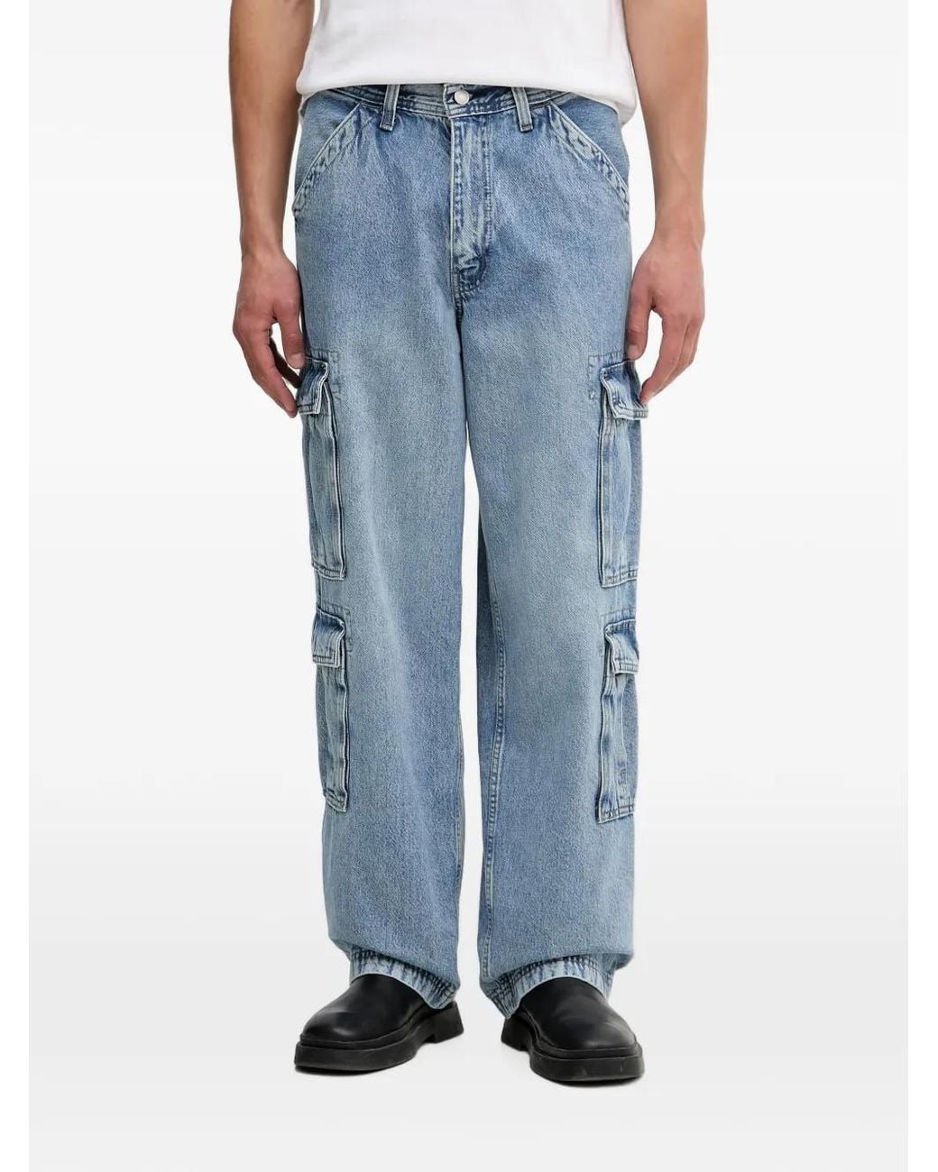 Levi's Blue 578 Cargo Jeans for men
