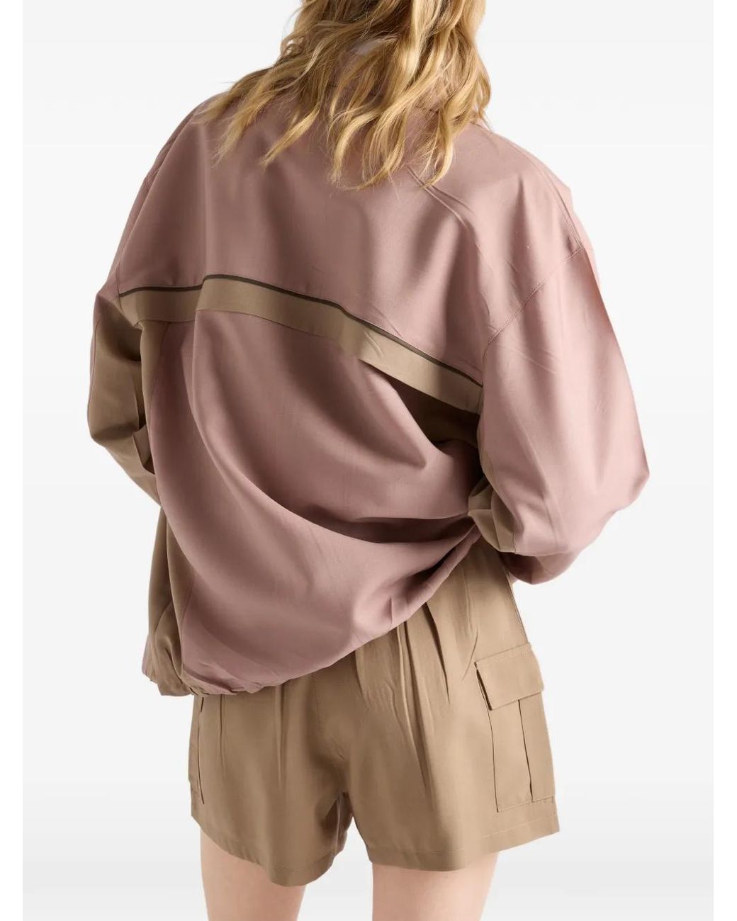Prada Natural Light Mohair Shorts