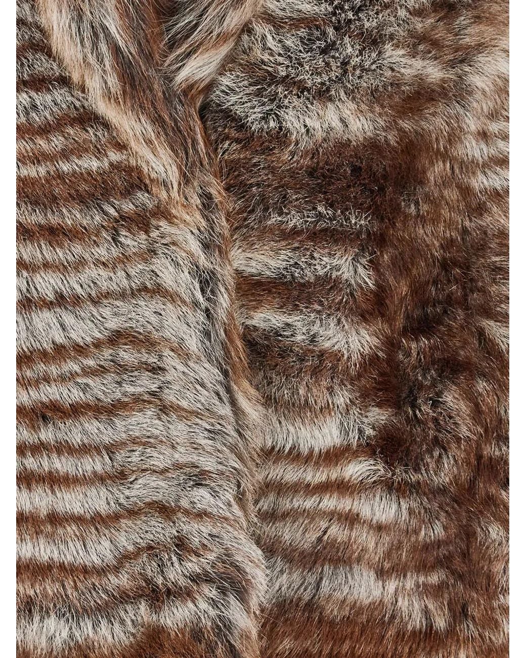 DROMe Brown Striped Jacket
