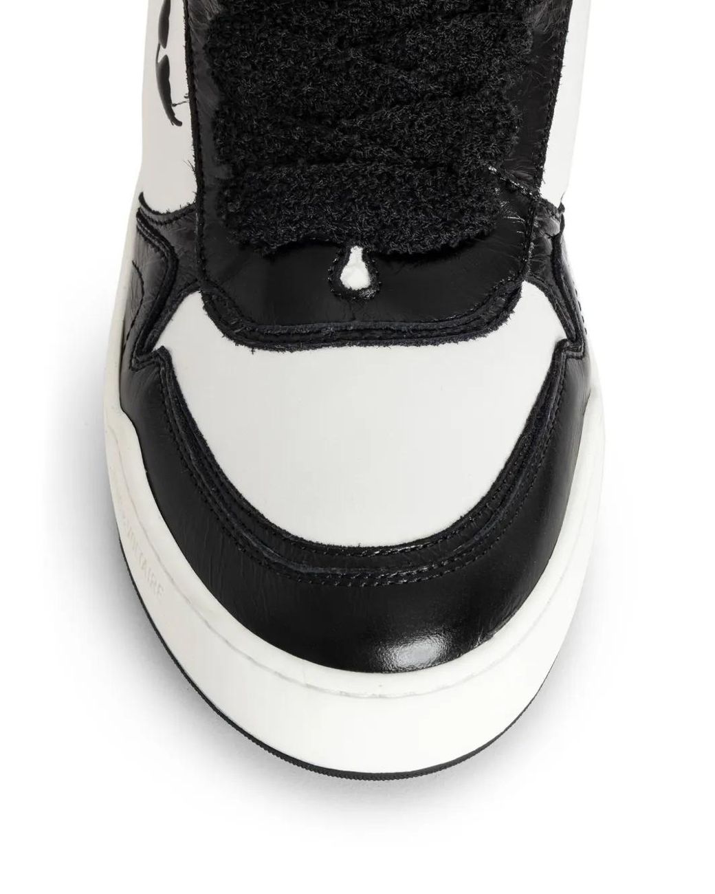 Zadig & Voltaire Black Wings High-Top Sneakers