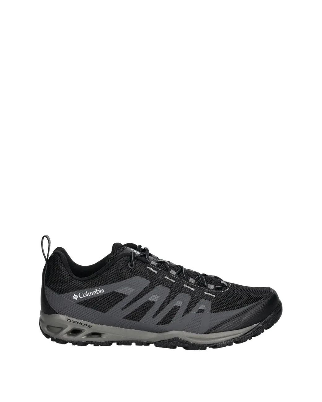 Columbia Black Mesh Panelled Sneakers for men