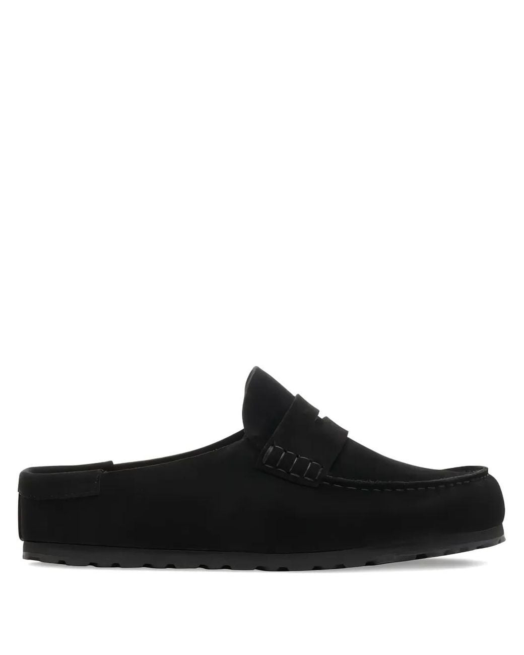 Birkenstock Black Naples Wrapped Clogs