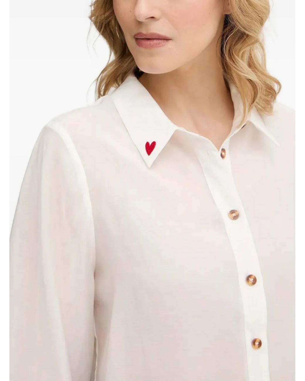 Never Fully Dressed White Love Milley Shirt