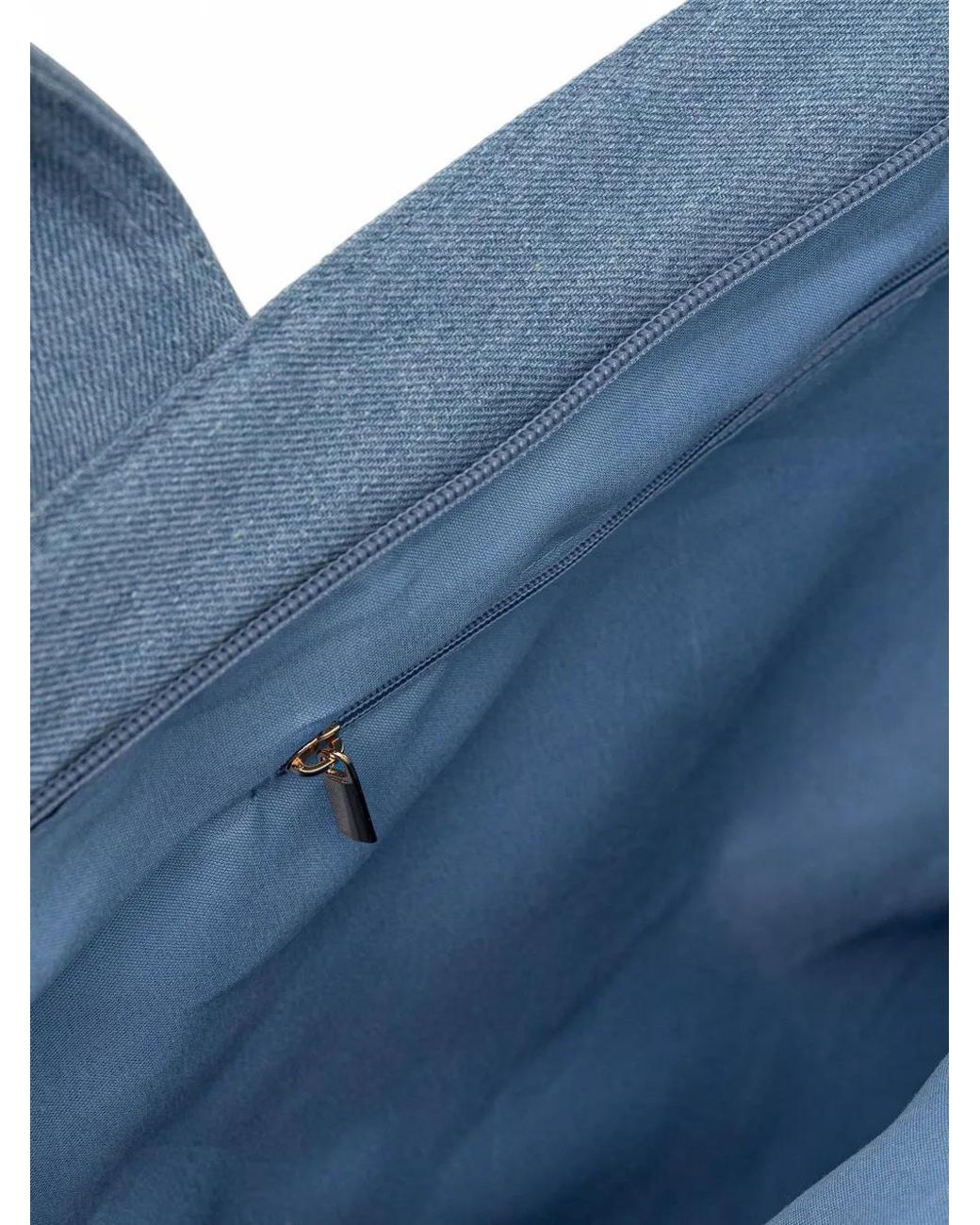 Morgan Blue Sac Cabas En Jean À Matelassage Losanges