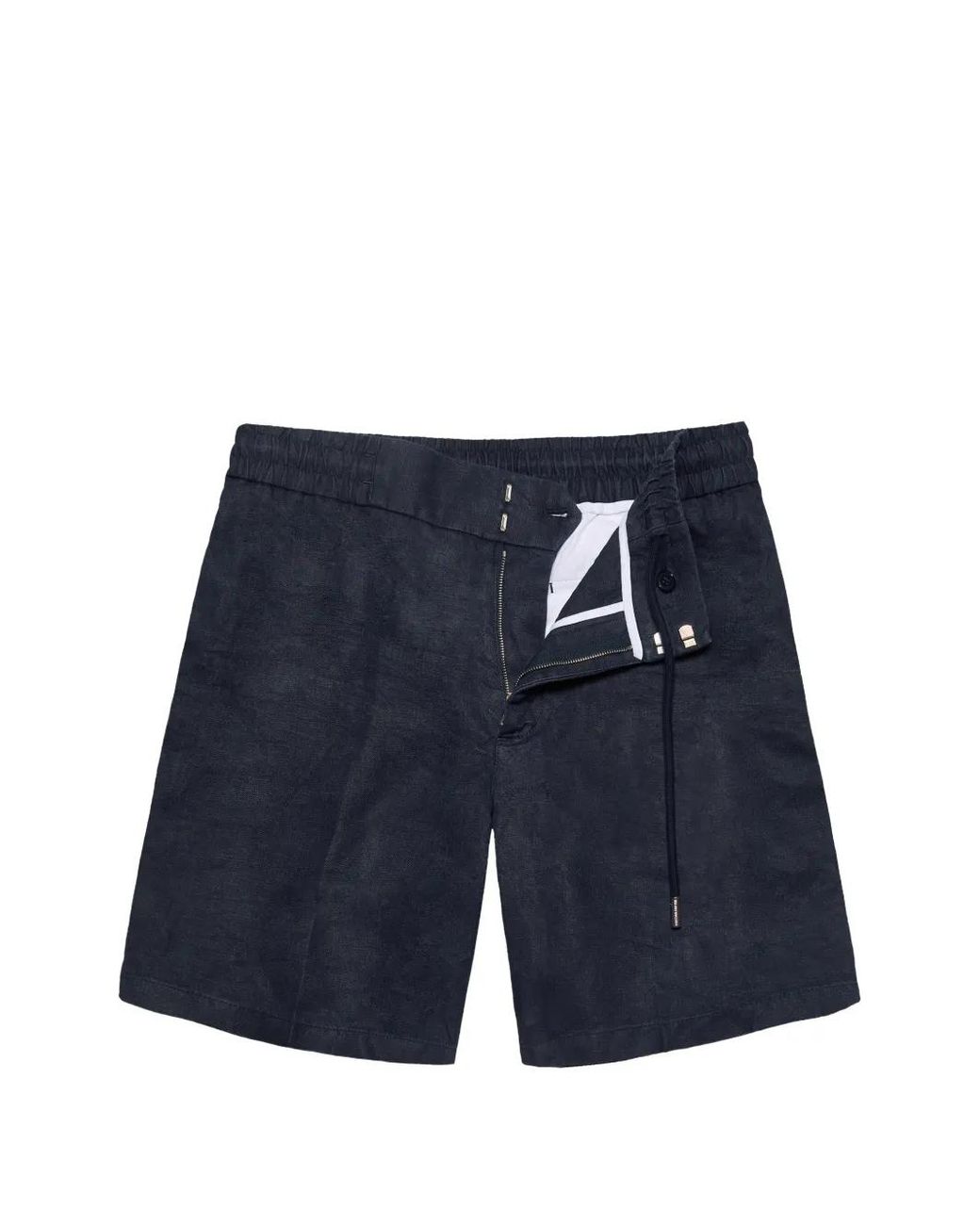Orlebar Brown Blue Cornell Linen Shorts for men