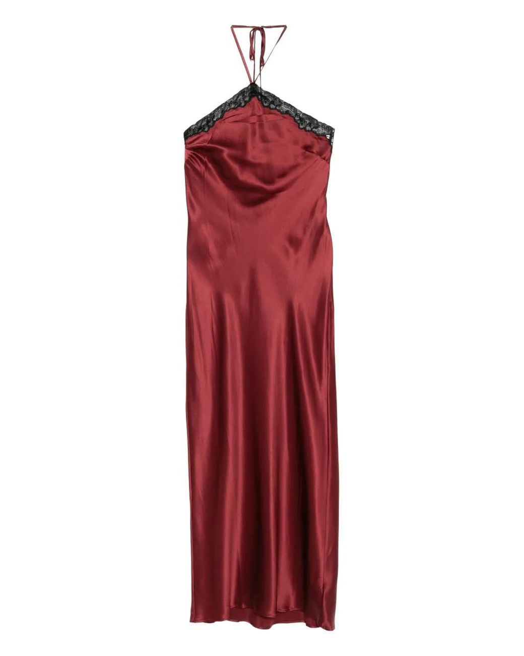 Reformation Red Aara Dress