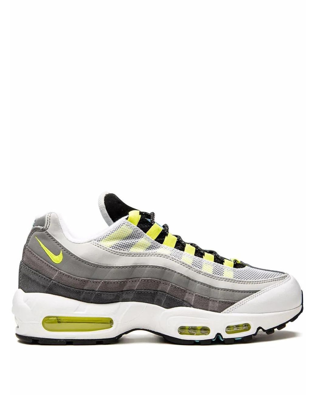 Nike White Air Max 95 "Greedy 2.0" Sneakers