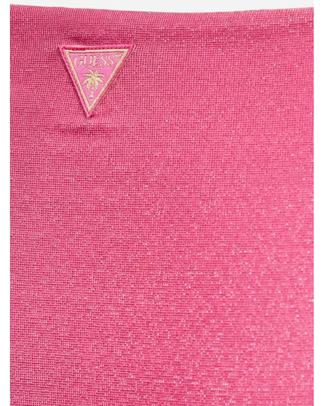 Guess Pink Ring-Detail Bikini Bottoms