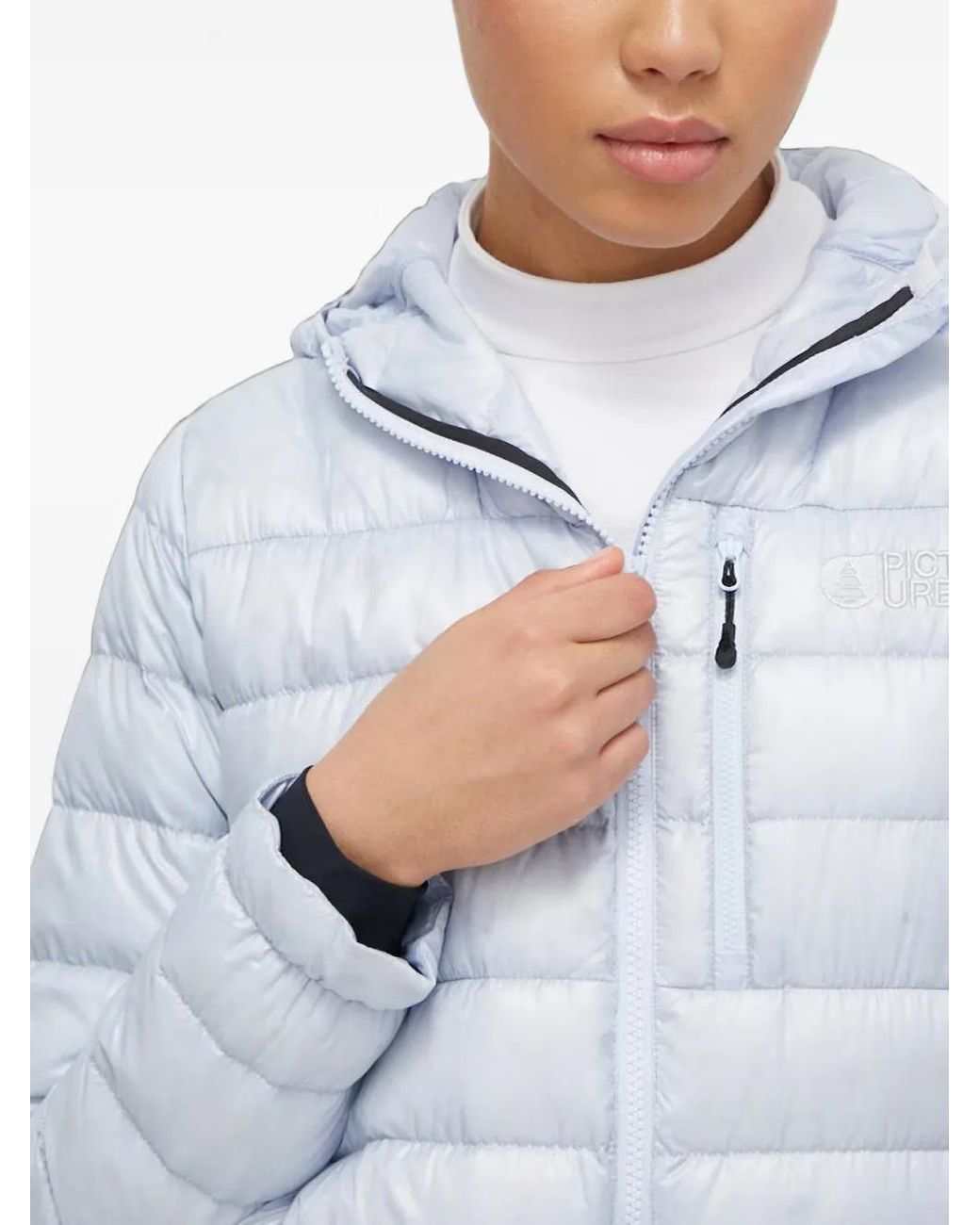 Picture Blue Mid Puff Pertex Feather Jacket