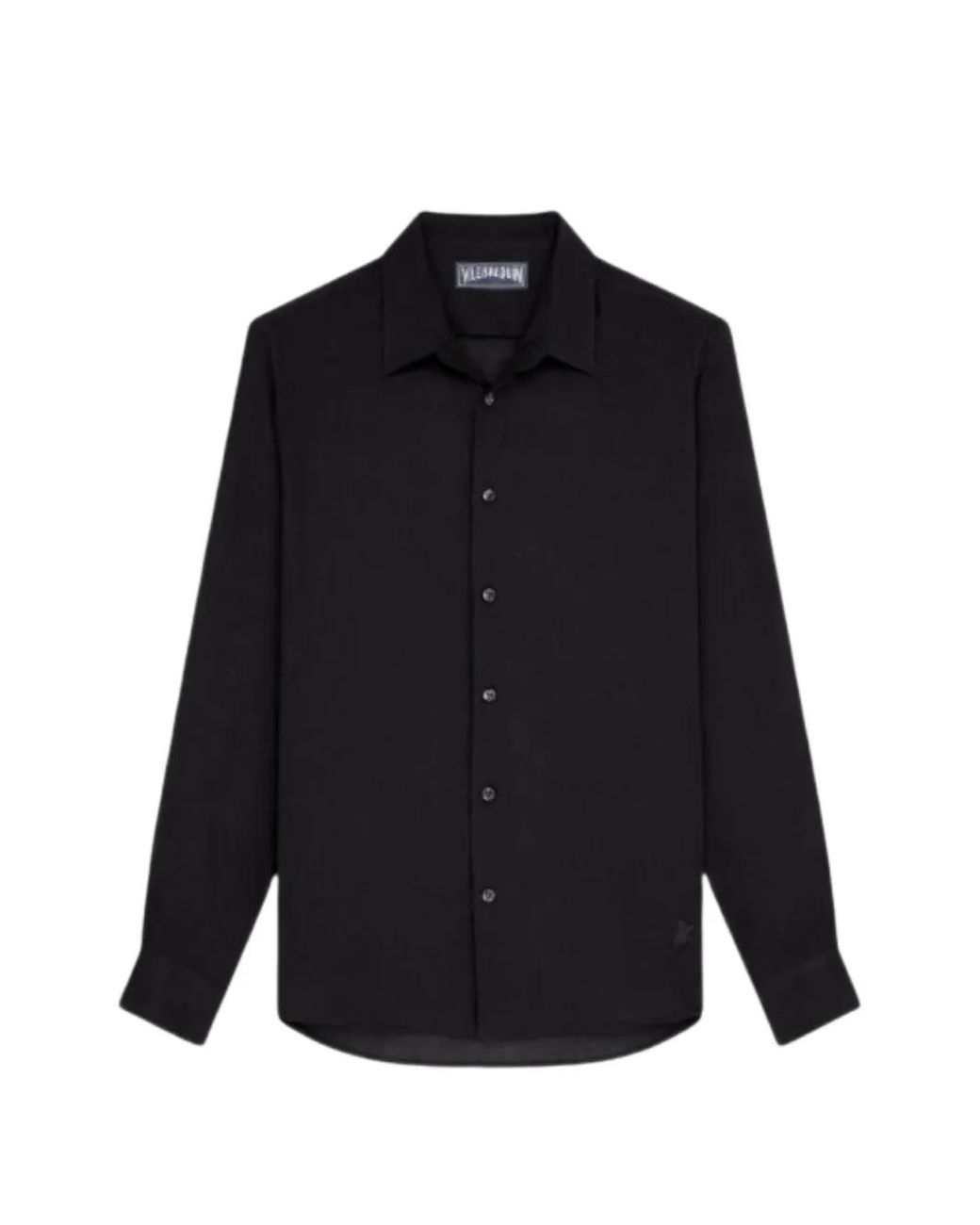 Vilebrequin Black Long-Sleeve Shirt for men