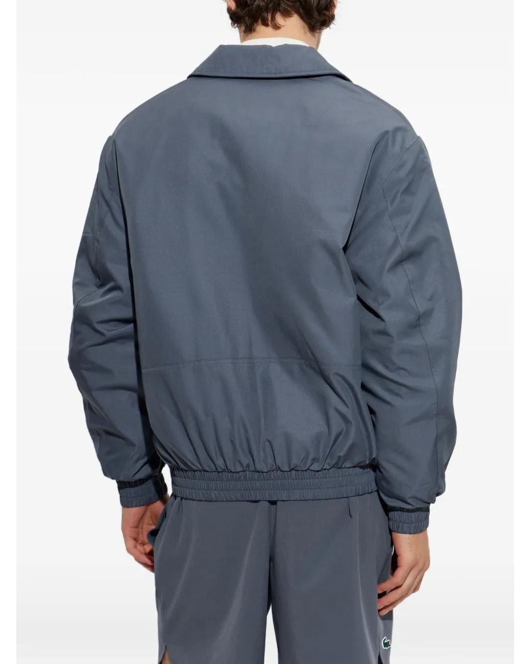 Lacoste Blue X Novak Djokovic Tennis Jacket for men