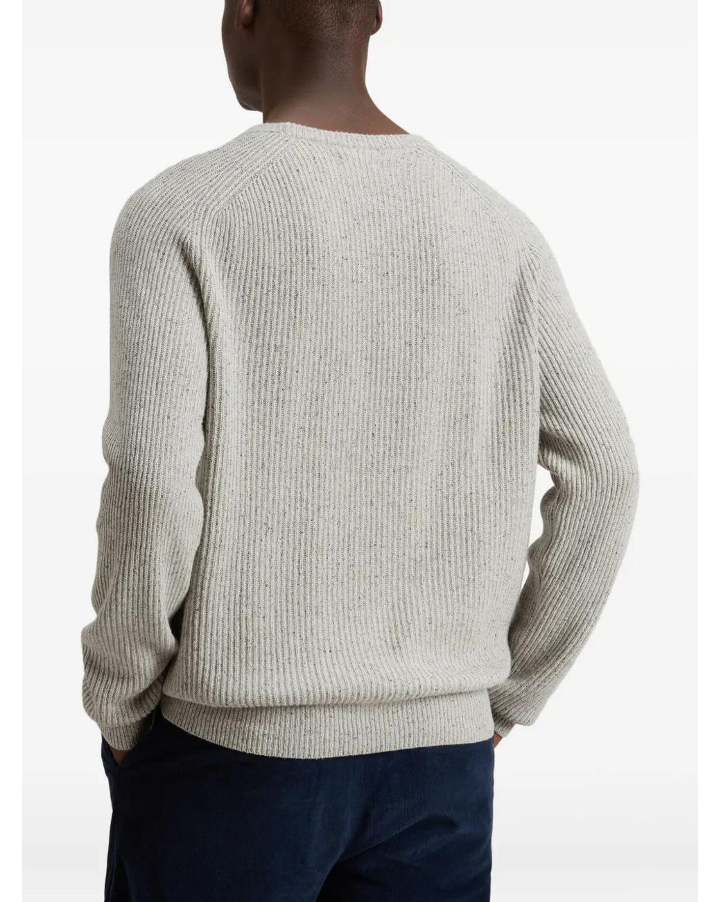 Woolrich Gerippter Pullover in Gray für Herren