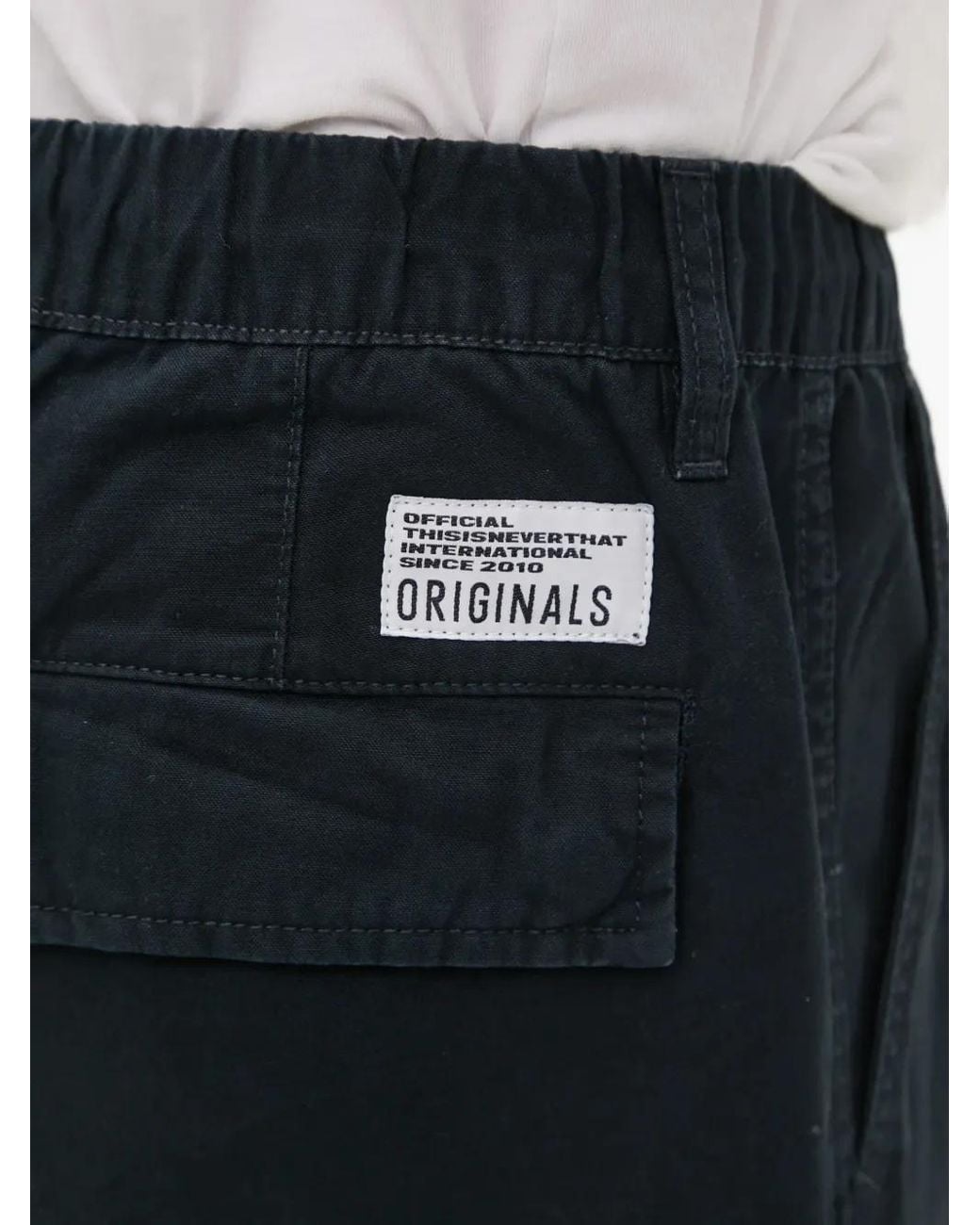 Thisisneverthat Gray Multi-Pocket Cargo Pants for men