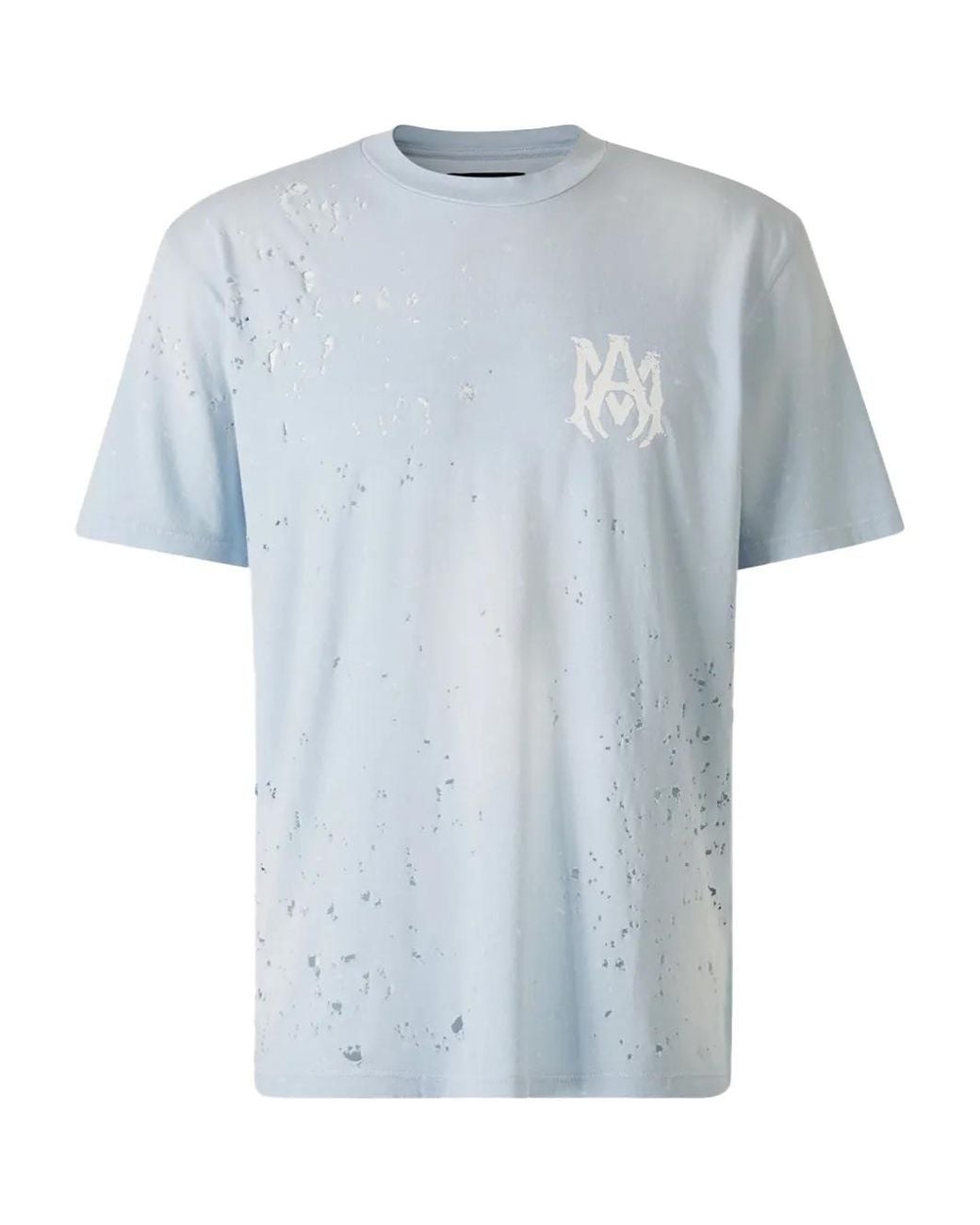 Amiri Blue Shotgun T-Shirt for men