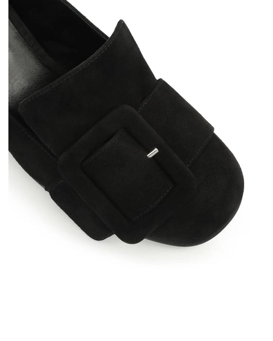 Sergio Rossi Black Si Rossi Buckled Pumps