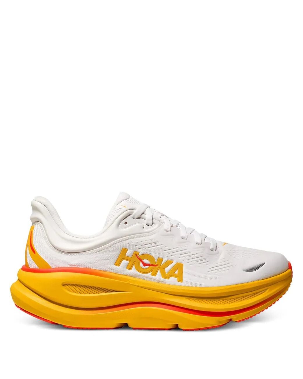Hoka One One Orange Bondi 9 Sneakers for men