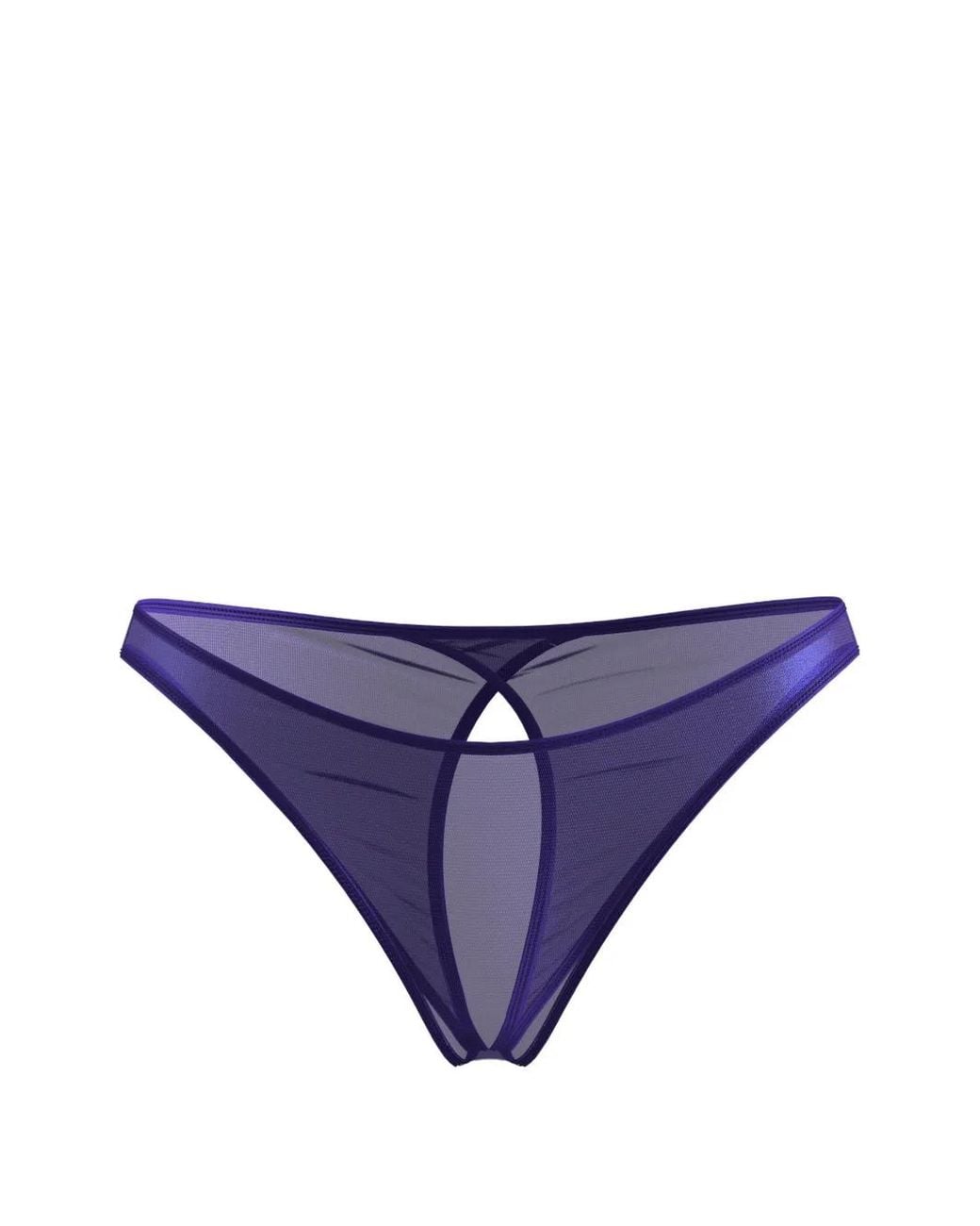 Scandale Purple Culotte Show Me More À Découpes