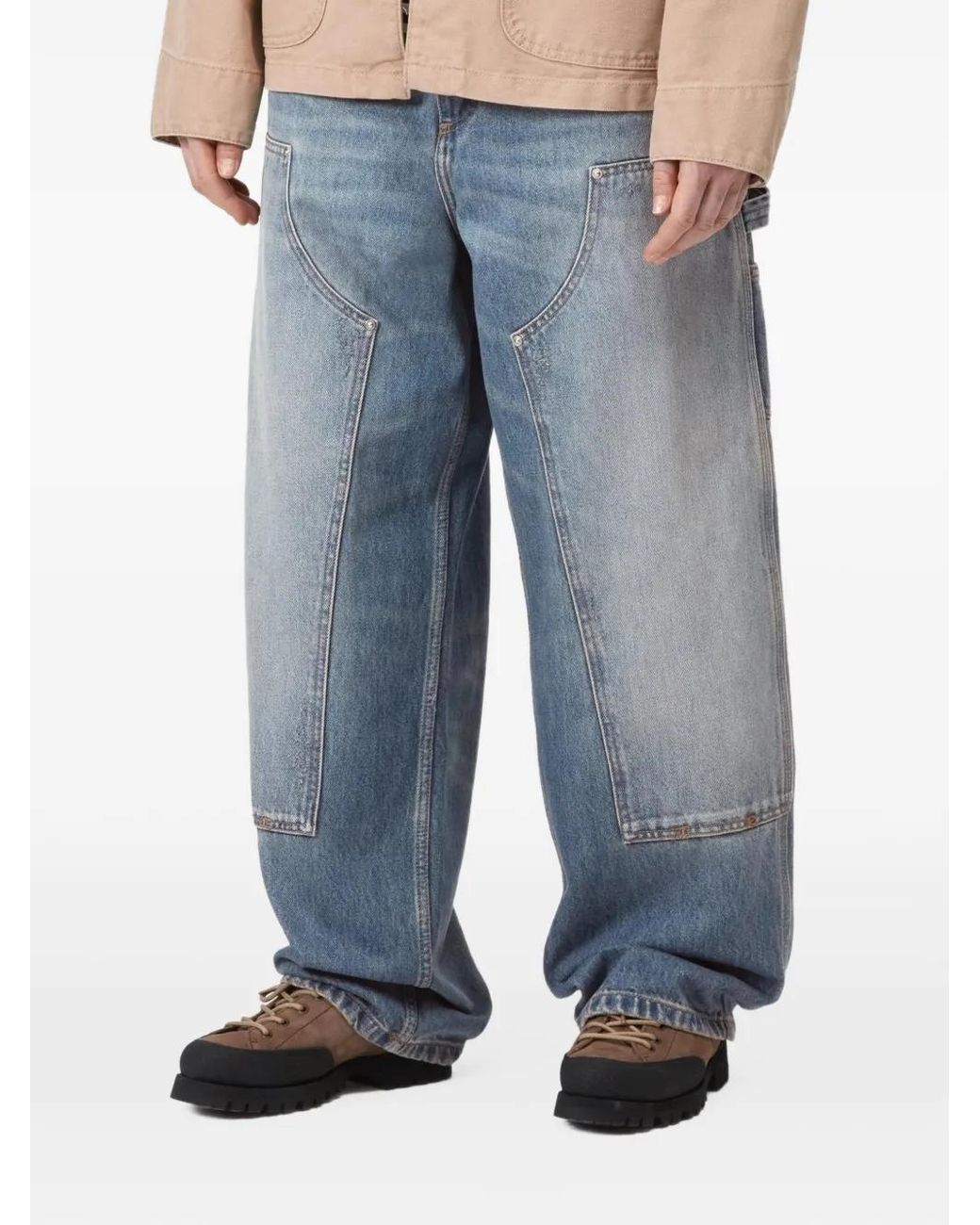Carhartt Blue Brandon Double Knee Trousers