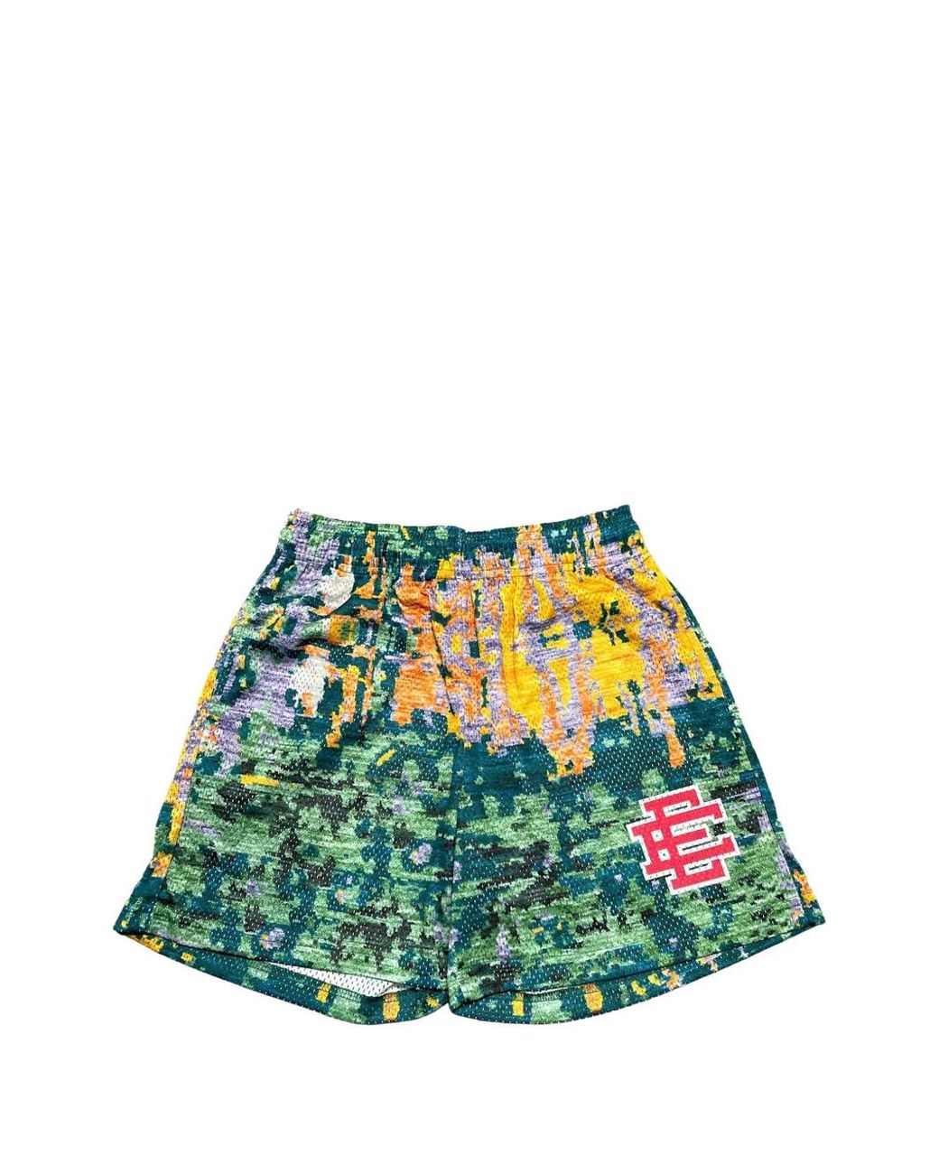 Eric Emanuel Green Abstract-Pattern Shorts for men