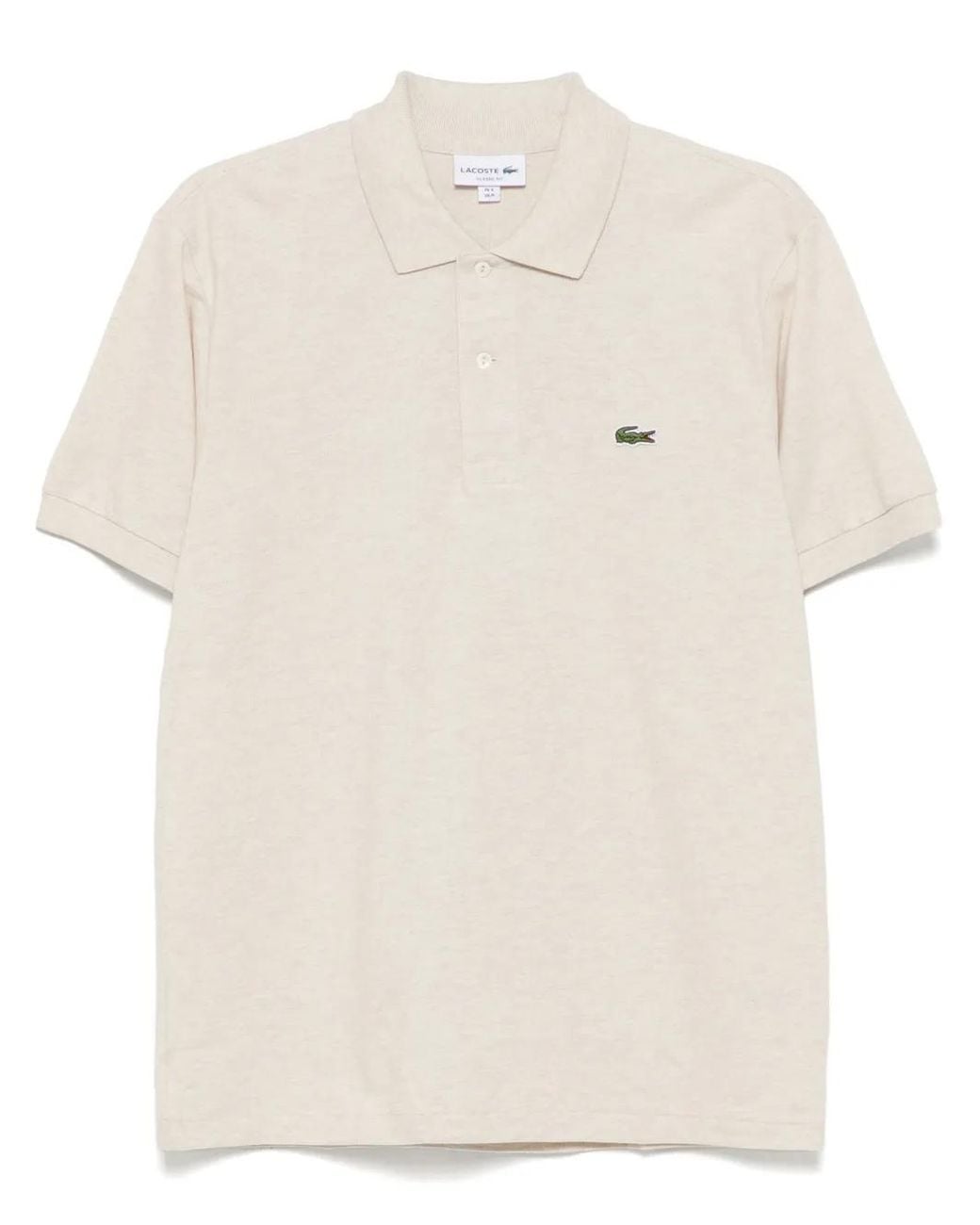 Polo Marl Lacoste de hombre de color Natural