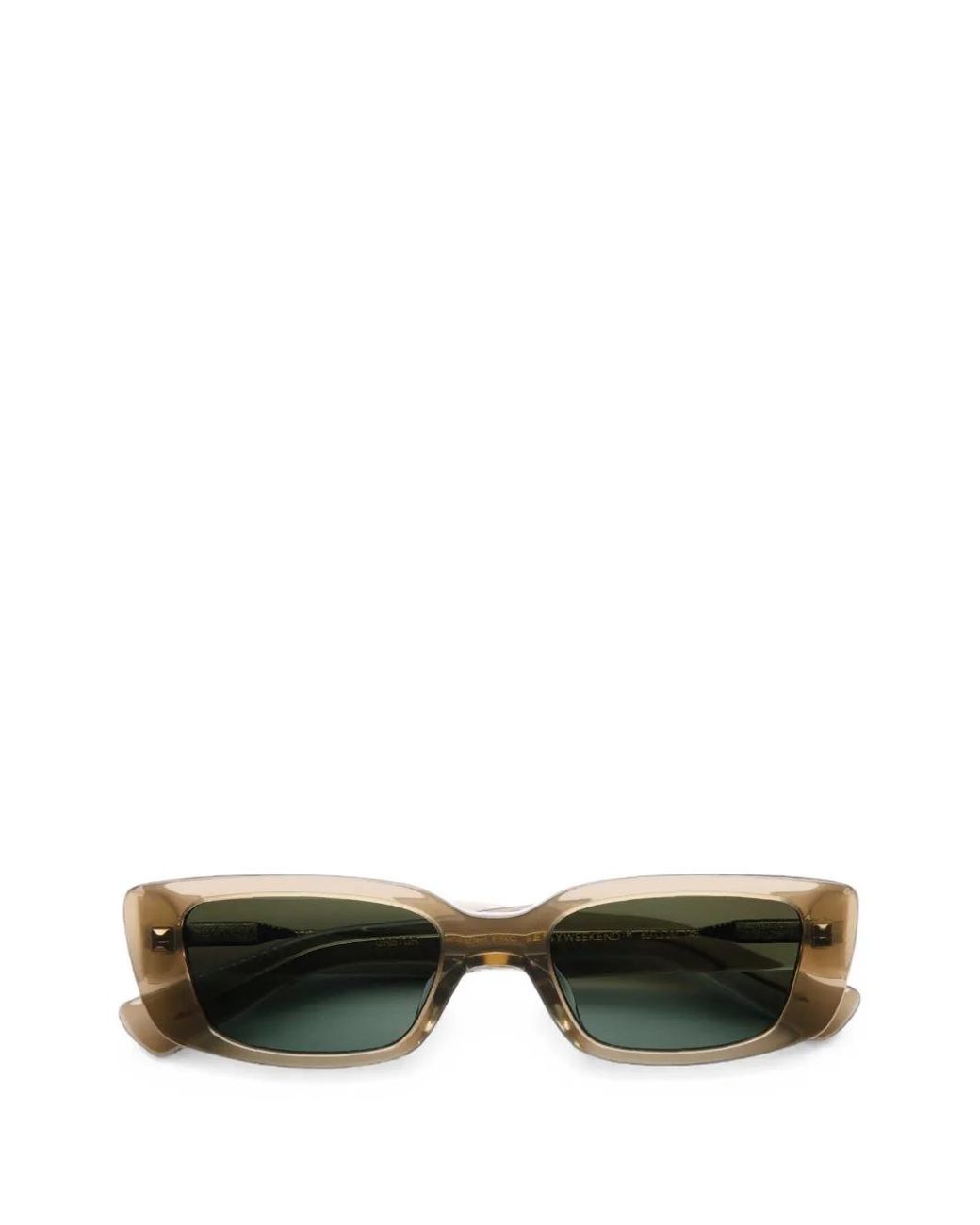 Messyweekend Green Grace Reveal Rectangle-Frame Sunglasses