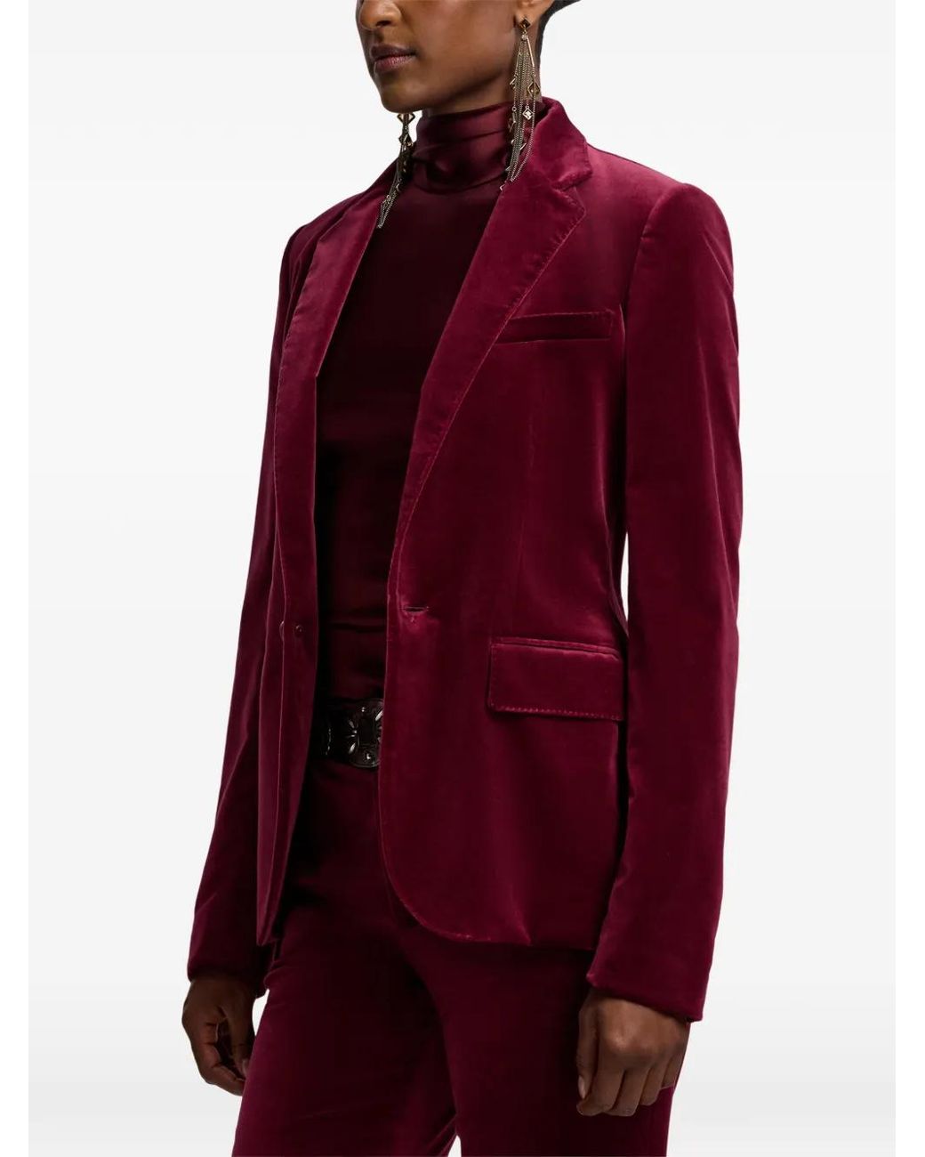 Ralph Lauren Purple Parker Blazer