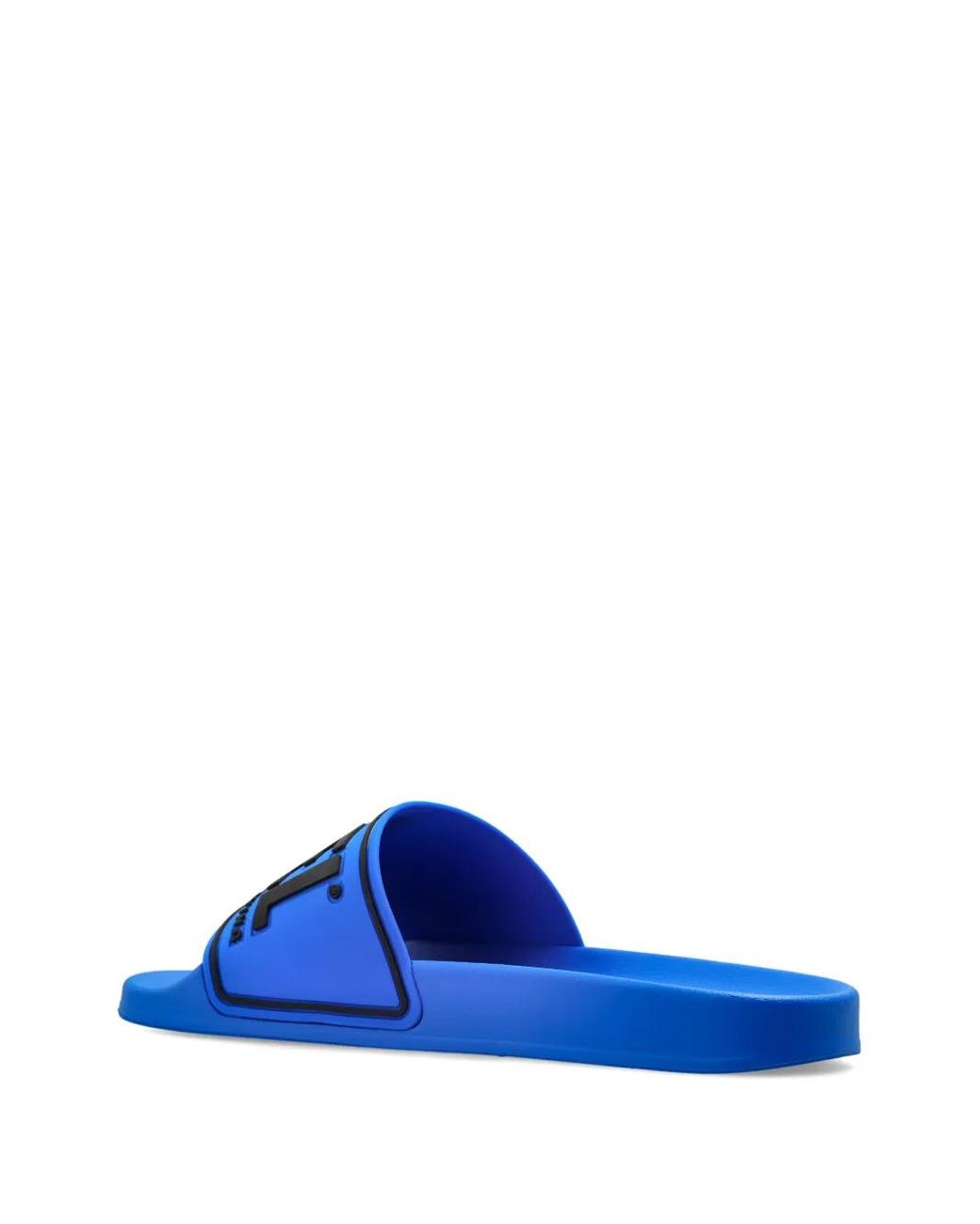 ★DIESEL★ SA Mayemi Slide Blue Y02801P4441H5215 Diesel's rubber slides for Man | Diesel SA-MAYEMI CC