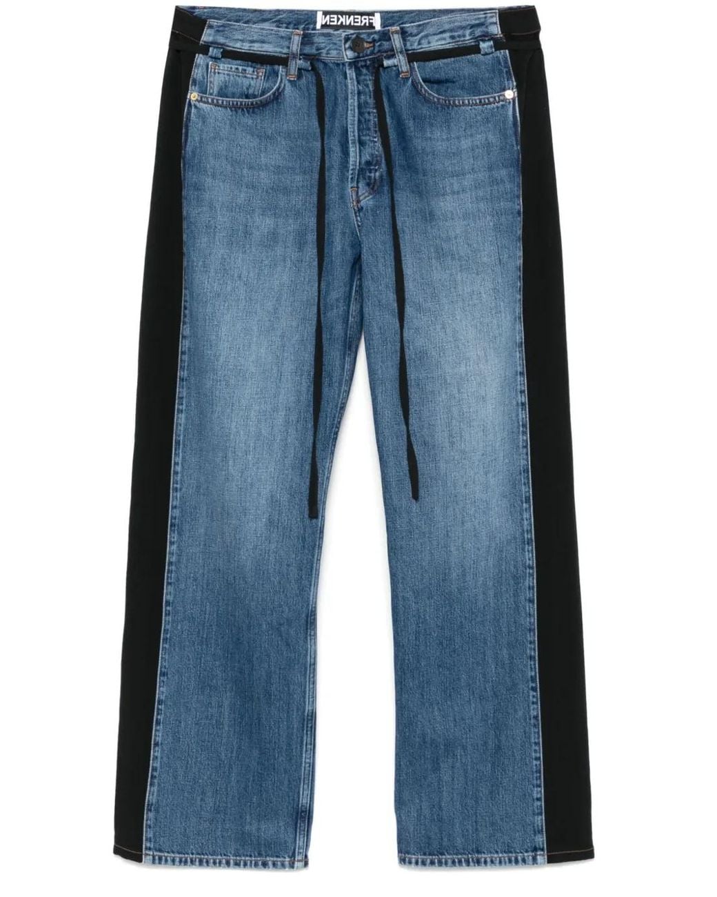 frenken Blue Stripe Trousers
