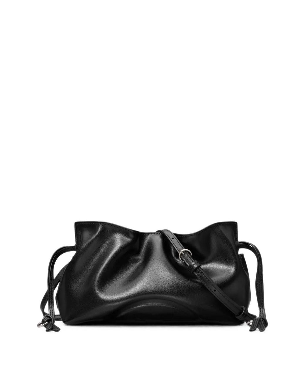 Tory Burch Black Ella Drawstring Tote Bag