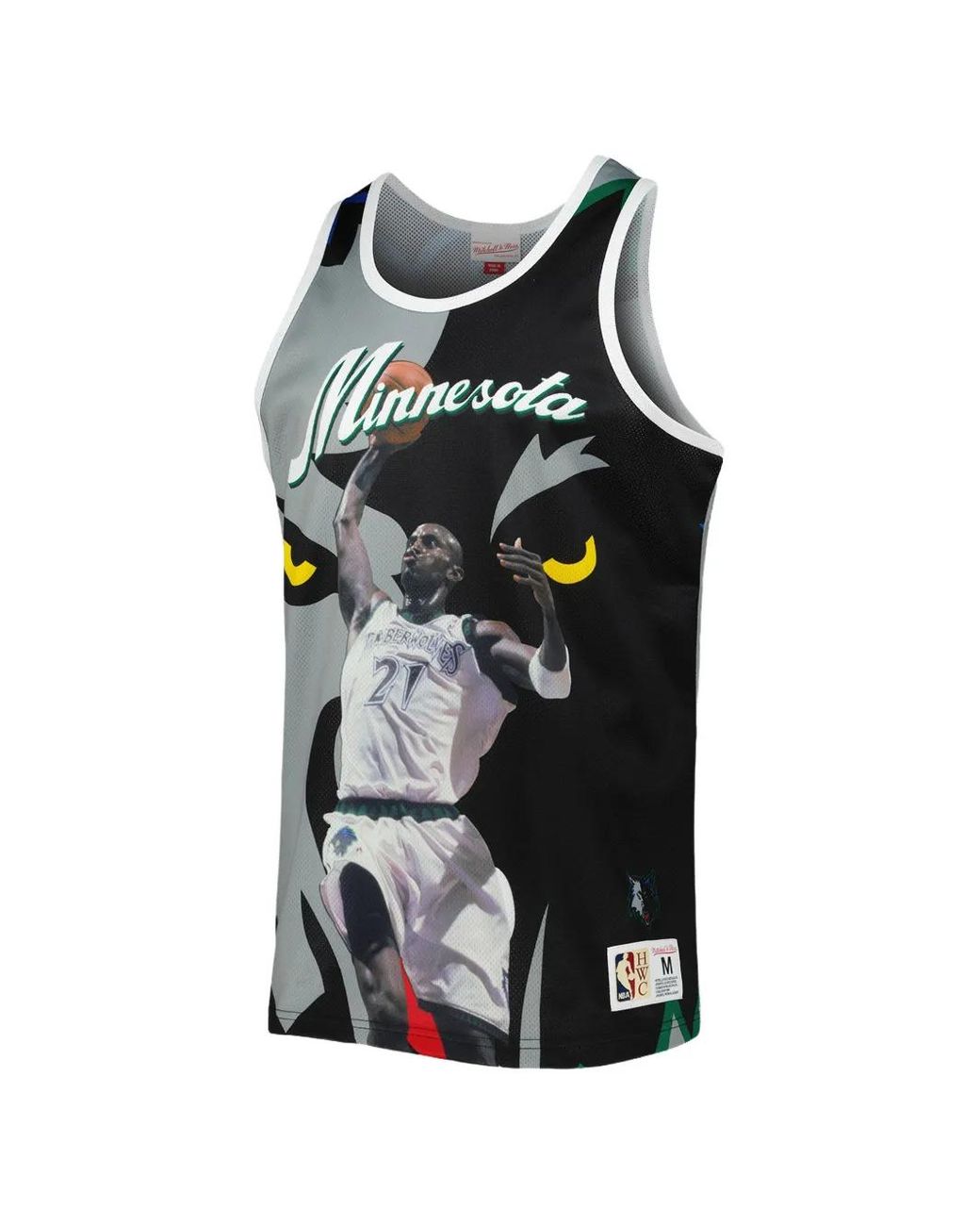 Mitchell & Ness Black Débardeur Minesota Kevin Garnett for men