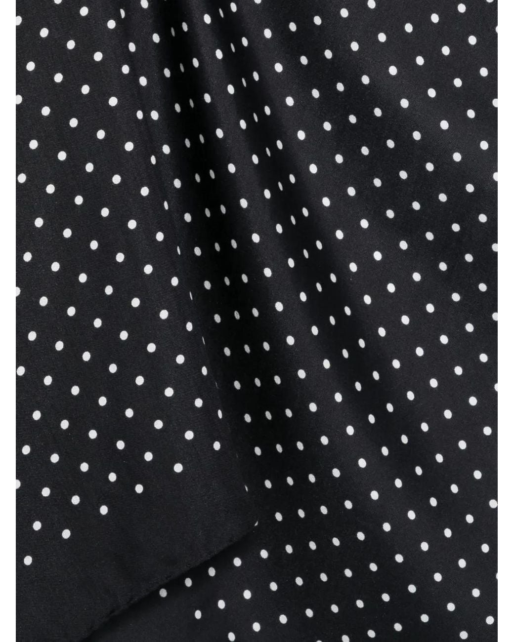Destin Blue Polka Dot Scarf