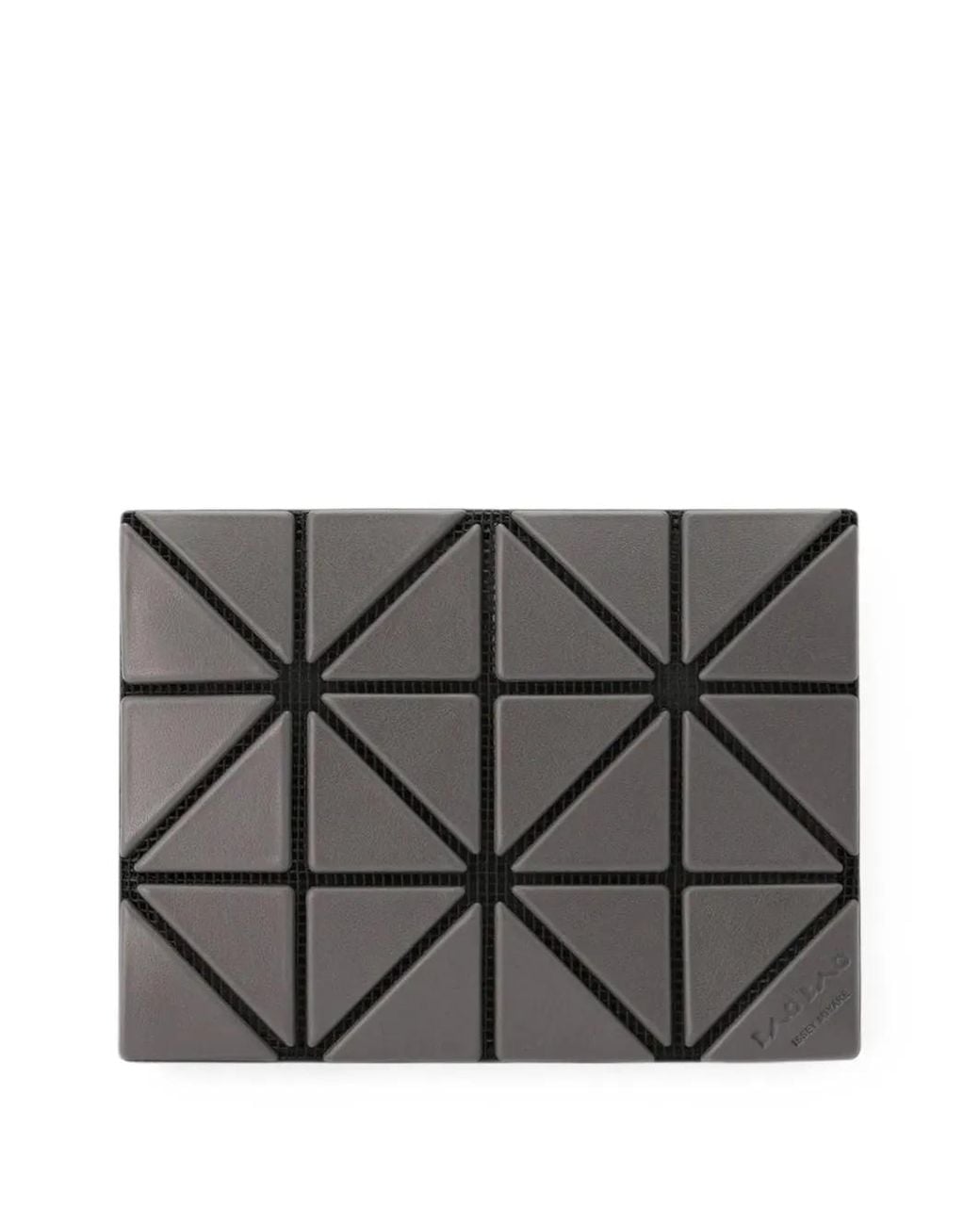 Issey Miyake Gray Bao Bao Geometric Wallet