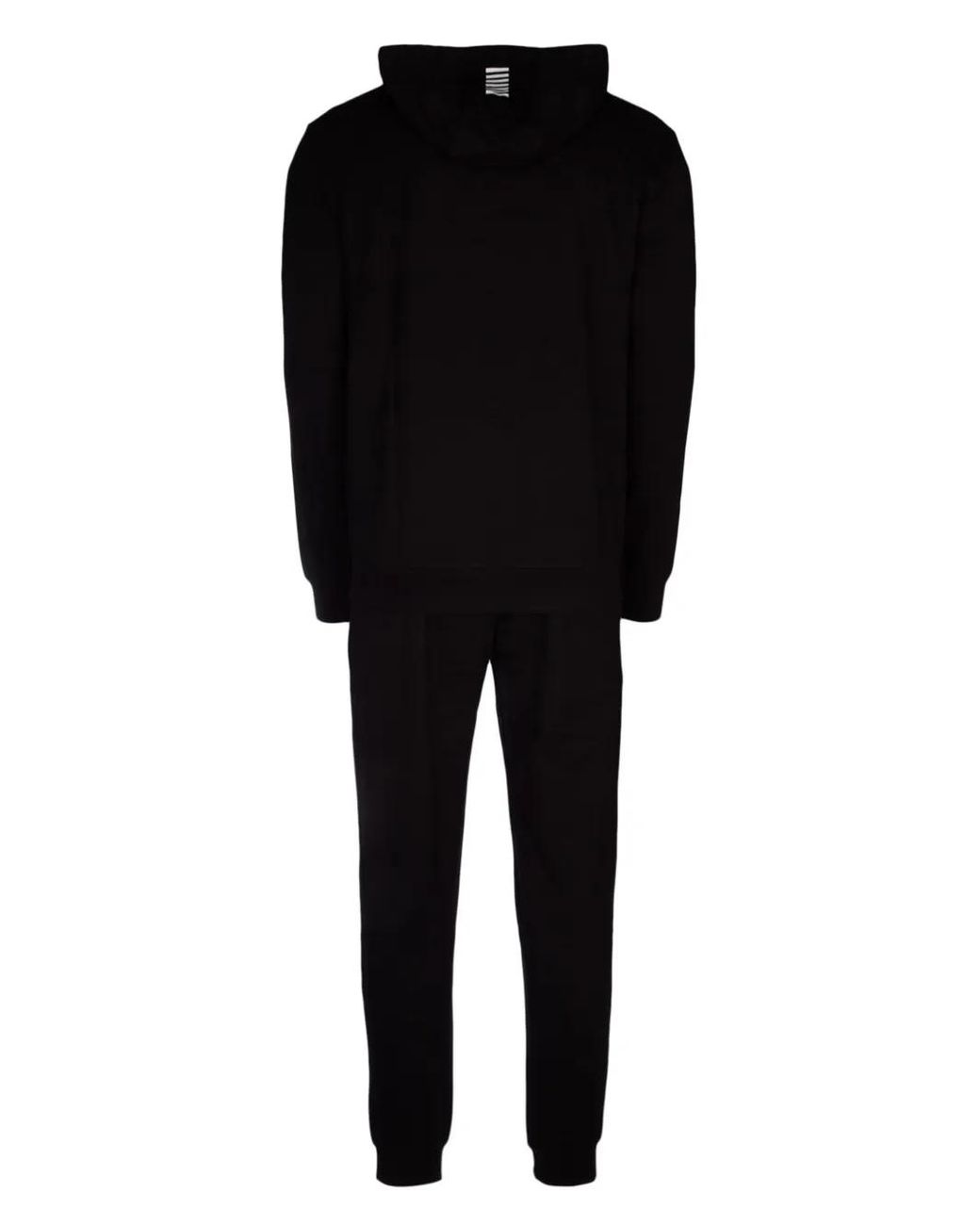 EA7 Black Core Identity Tracksuit for men