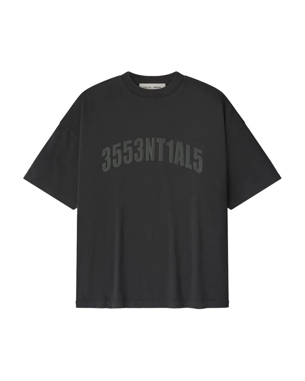 Fear Of God Black '90's Short Sleeve' Tee for men