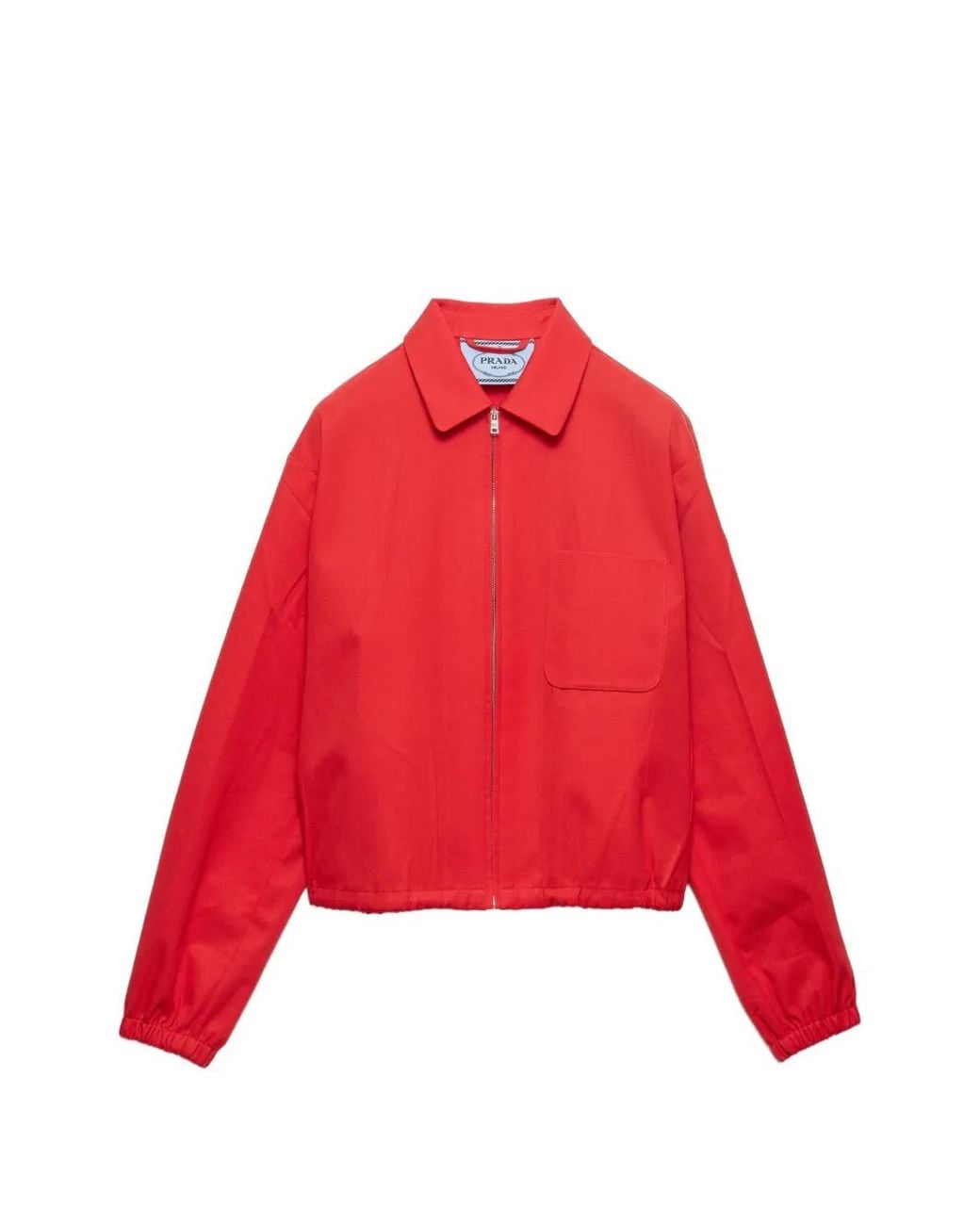 Chaqueta Tipo Blusón Prada de color Red
