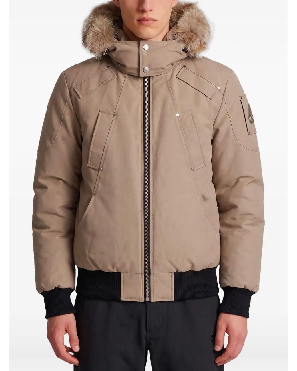 Moose Knuckles Original Ballistic Gewatteerd Bomberjack in het Natural voor heren