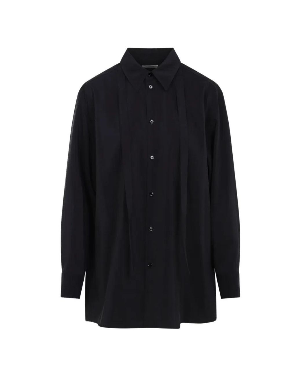 Lemaire Lange Zijden Blouse in het Blue