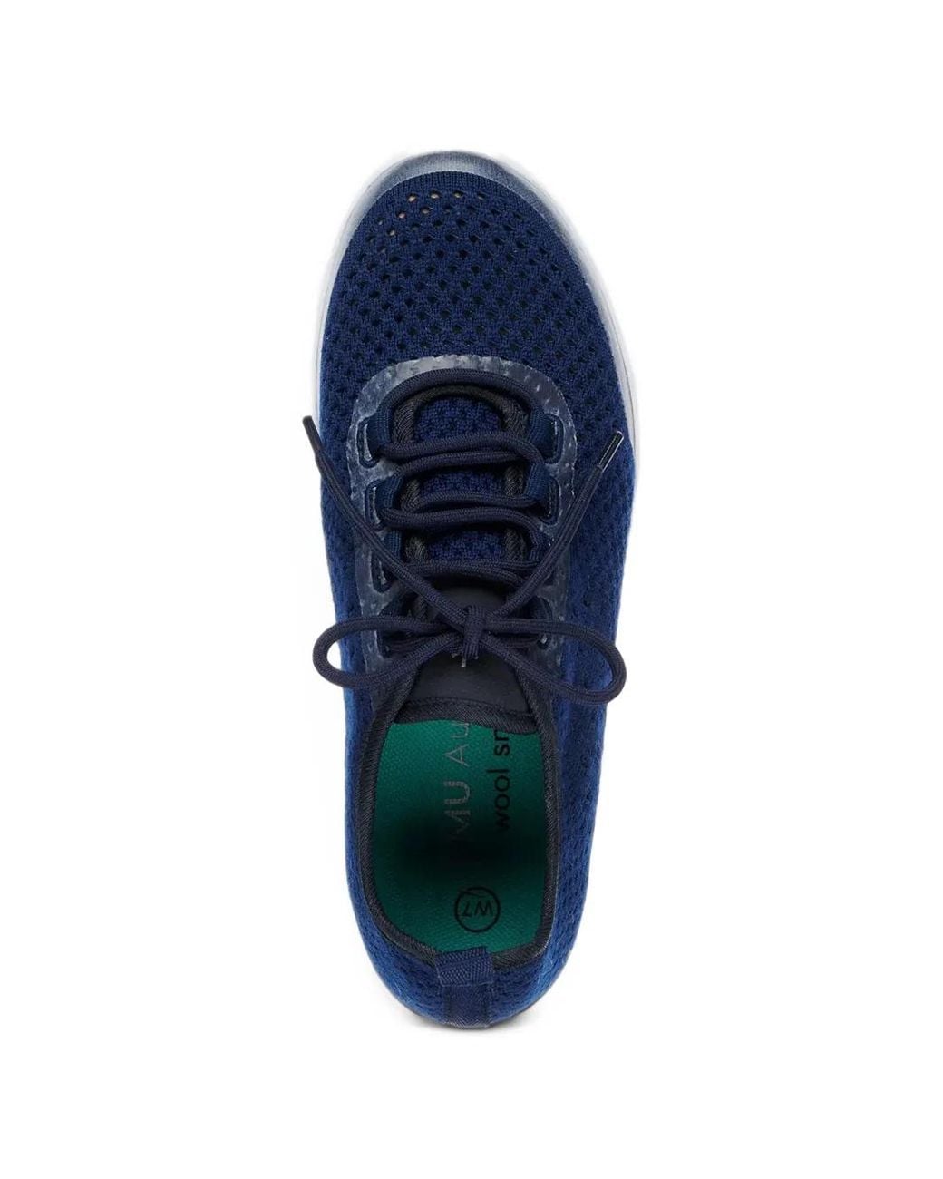 EMU Blue Miki Perforated-Knit Sneakers
