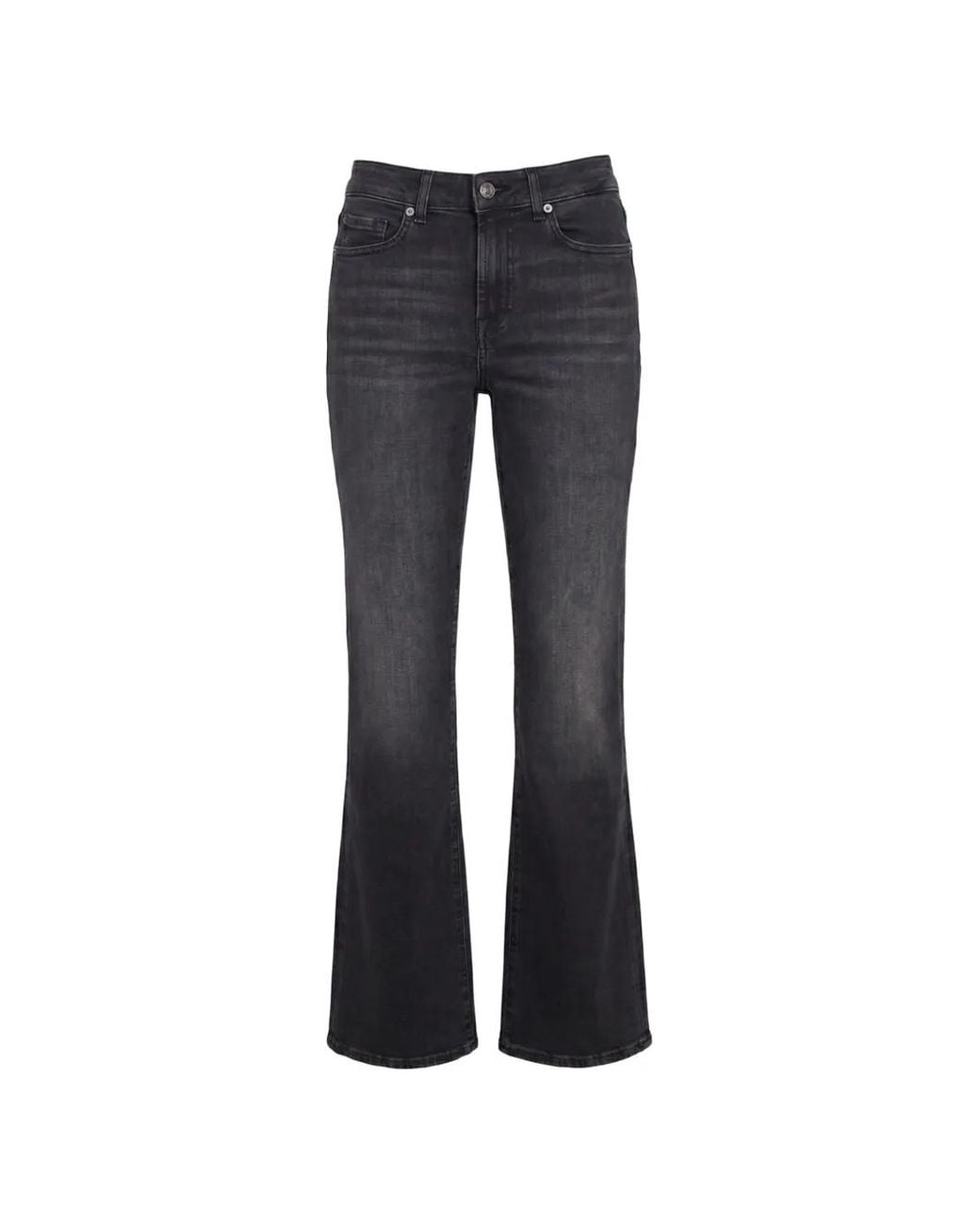 7 For All Mankind Blue Leggy Bootcut Slim Jeans
